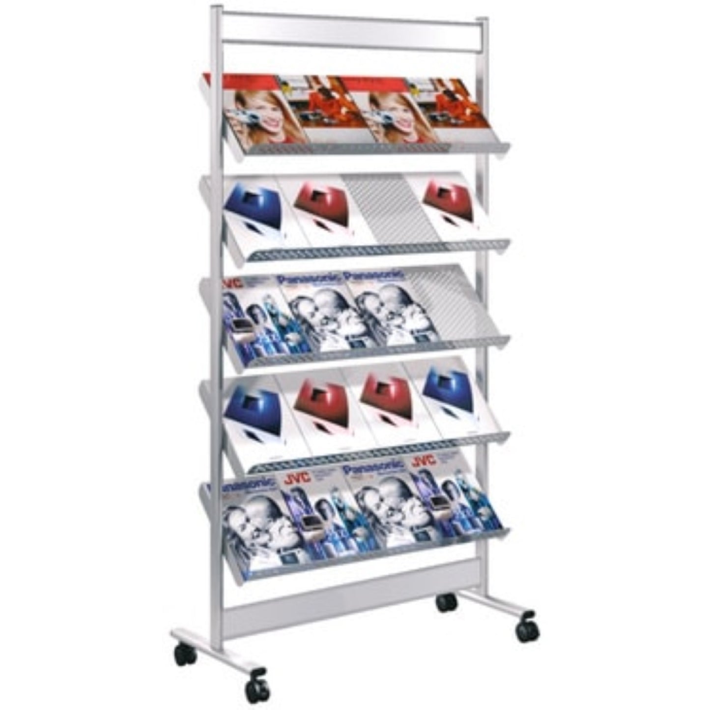 KERKMANN Etagère 5 niveaux pour prospectus ETAGERE, Etagère métallique RANGESTOCK