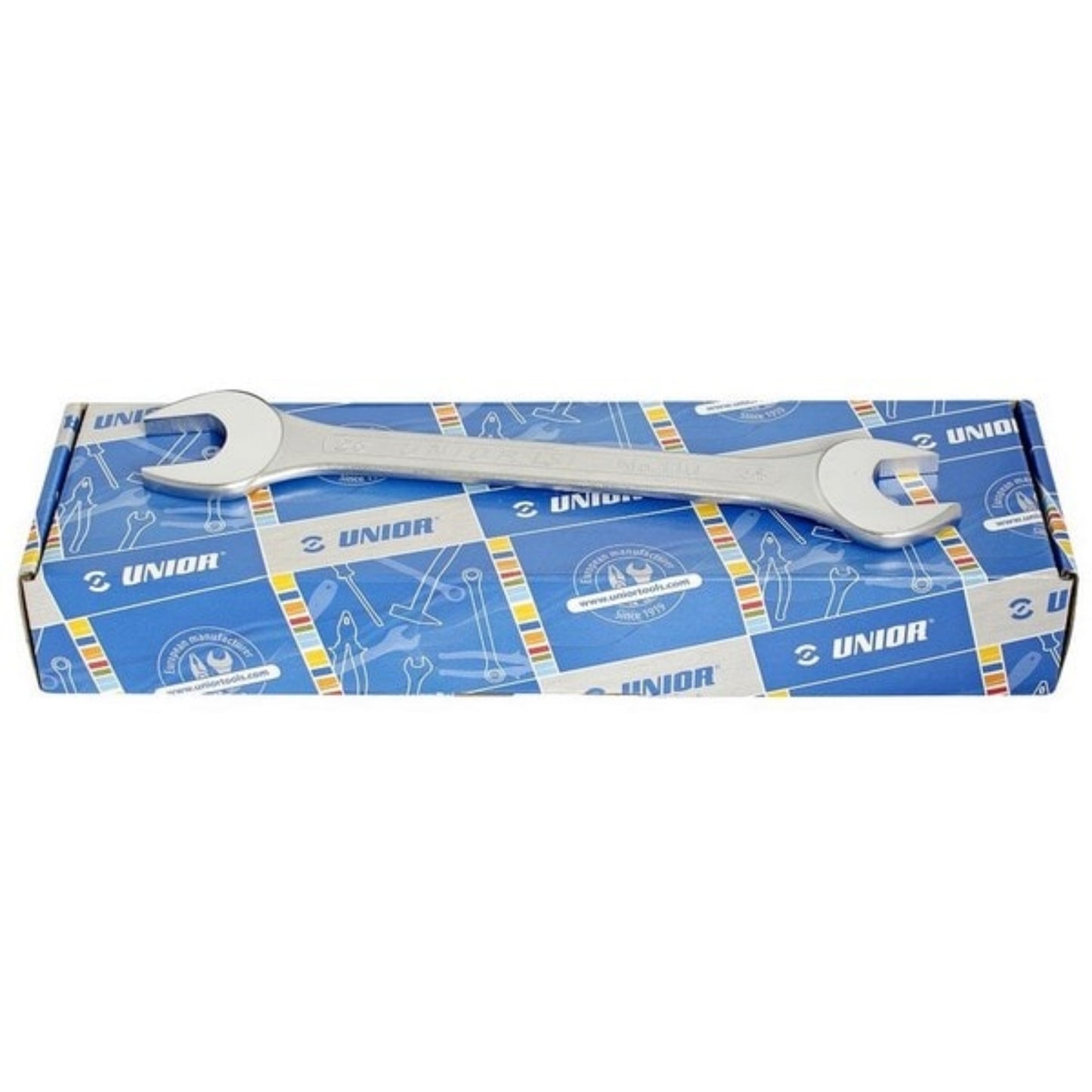 UNIOR Jeu de 8 ou 12 clés plates à fourches en boîte carton Clé, OUTIL A MAIN RANGESTOCK