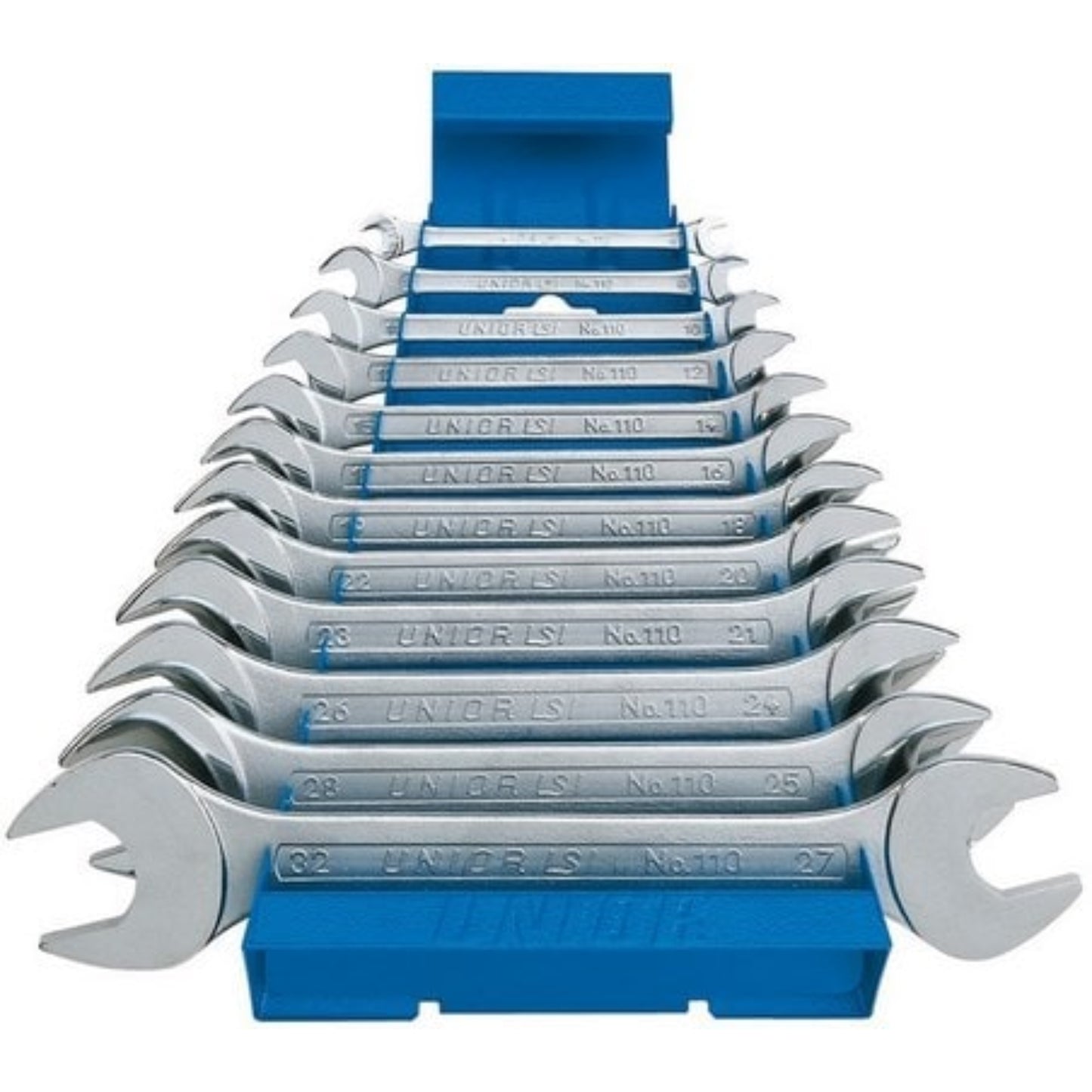 UNIOR Jeu de 12 clés plates à fourches sur présentoir métal Clé, OUTIL A MAIN RANGESTOCK