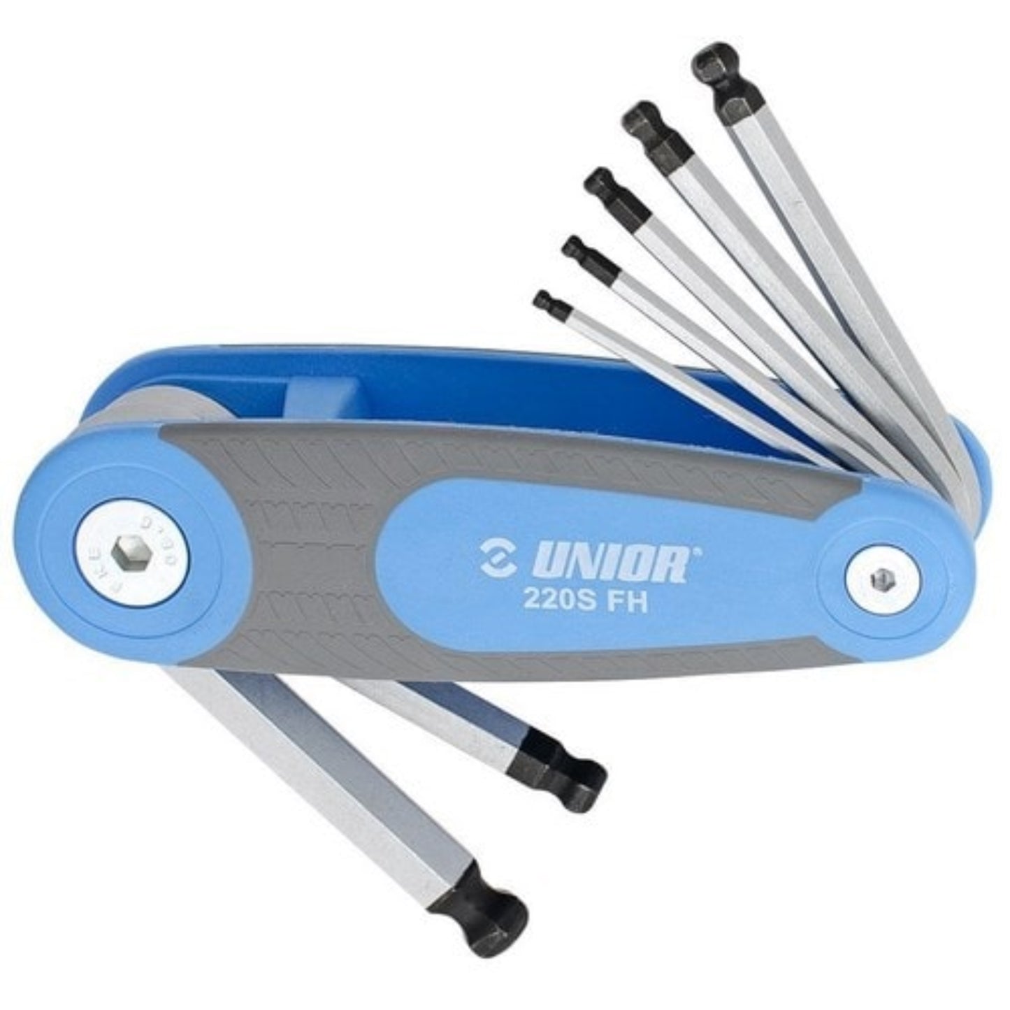 UNIOR Jeu de 7 clés à tête sphérique hexagonales dans étui pliant Clé, OUTIL A MAIN RANGESTOCK