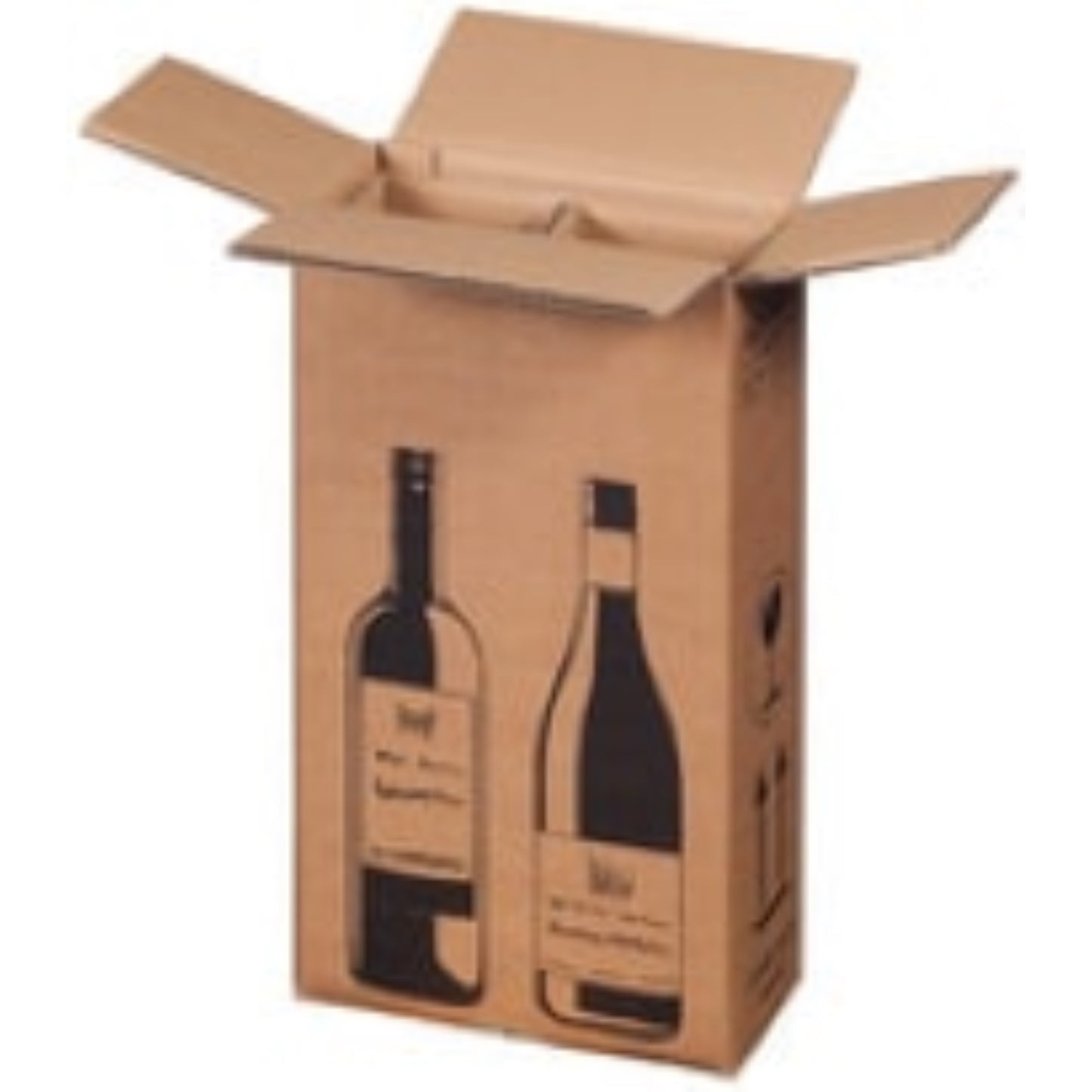 SMARTBOXPRO Carton d'expédition pour 2 bouteilles (lot de 10 cartons) Carton pour expédition, EMBALLAGE & EXPEDIT. RANGESTOCK