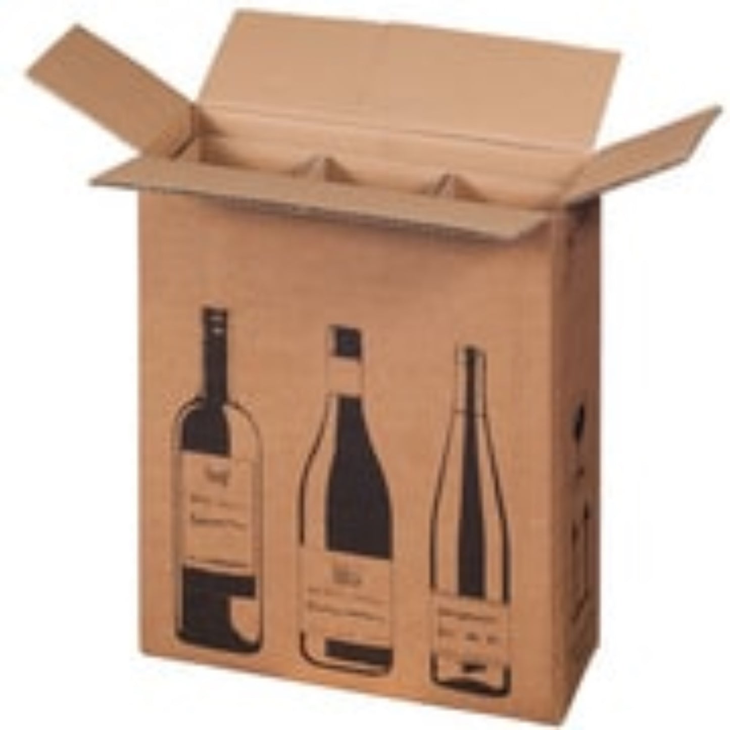 SMARTBOXPRO Carton d'expédition pour 3 bouteilles (lot de 10 cartons) Carton pour expédition, EMBALLAGE & EXPEDIT. RANGESTOCK