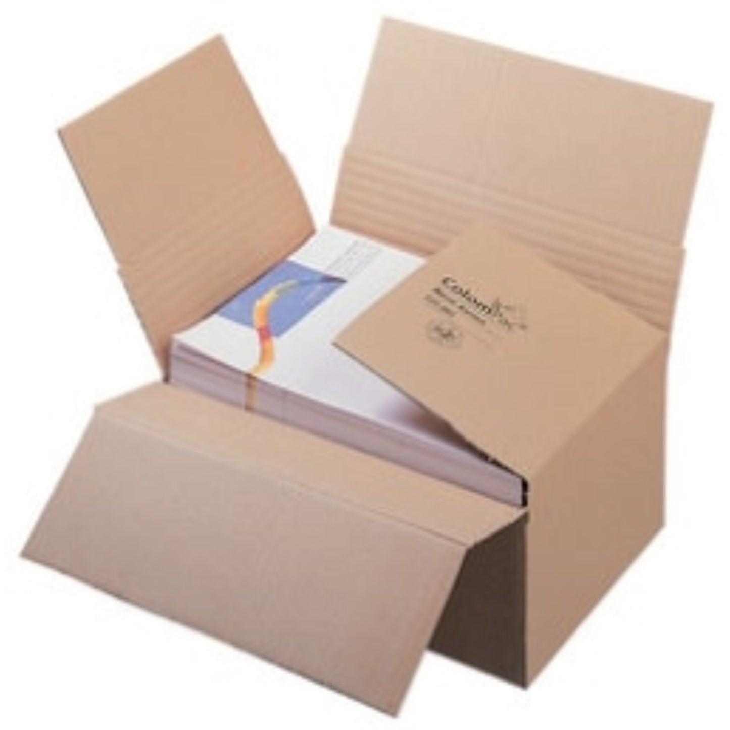 COLOMPAC Carton à fond automatique pour format A4 (par lot de 20) Carton pour expédition, EMBALLAGE & EXPEDIT. RANGESTOCK