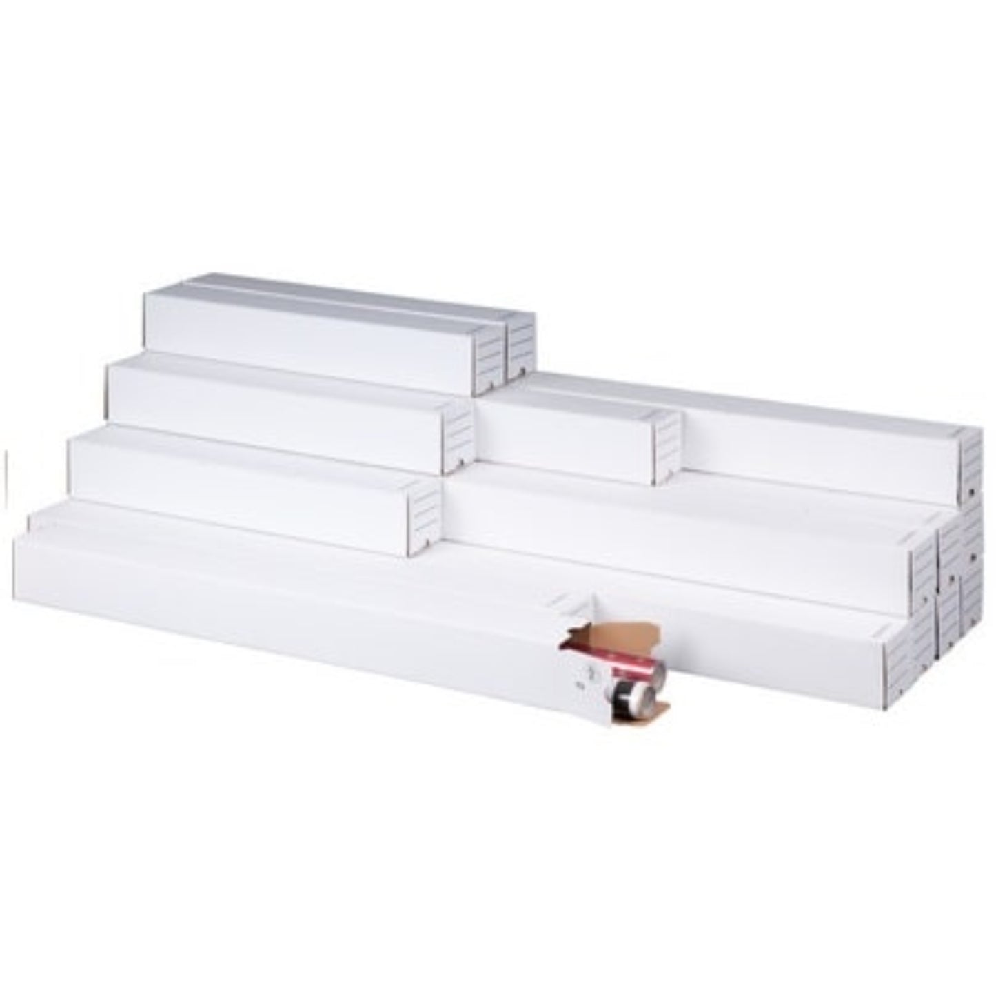 SMARTBOXPRO Tube d'expédition carton format A0 - A1 (lot de 20) EMBALLAGE & EXPEDIT., Tube d'expédition RANGESTOCK