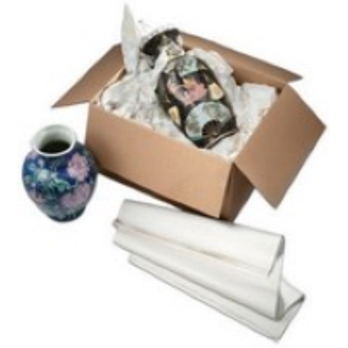 PAPYRUS Papier de soie plié (L)500 x (l)750 mm gris pour emballage EMBALLAGE & EXPEDIT., Papier pour emballage RANGESTOCK