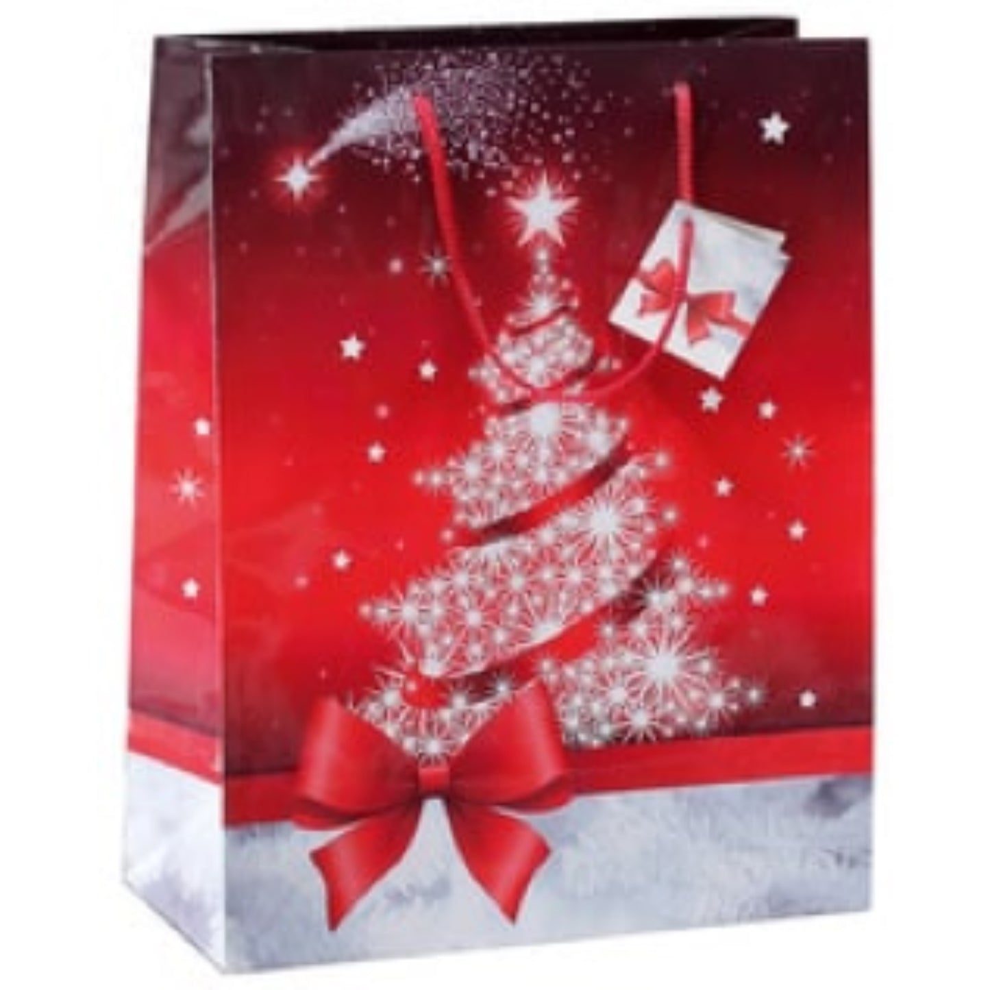SIGEL Sac cadeau de Noël "Sparkling tree" EMBALLAGE & EXPEDIT., Sac & sachet papier RANGESTOCK