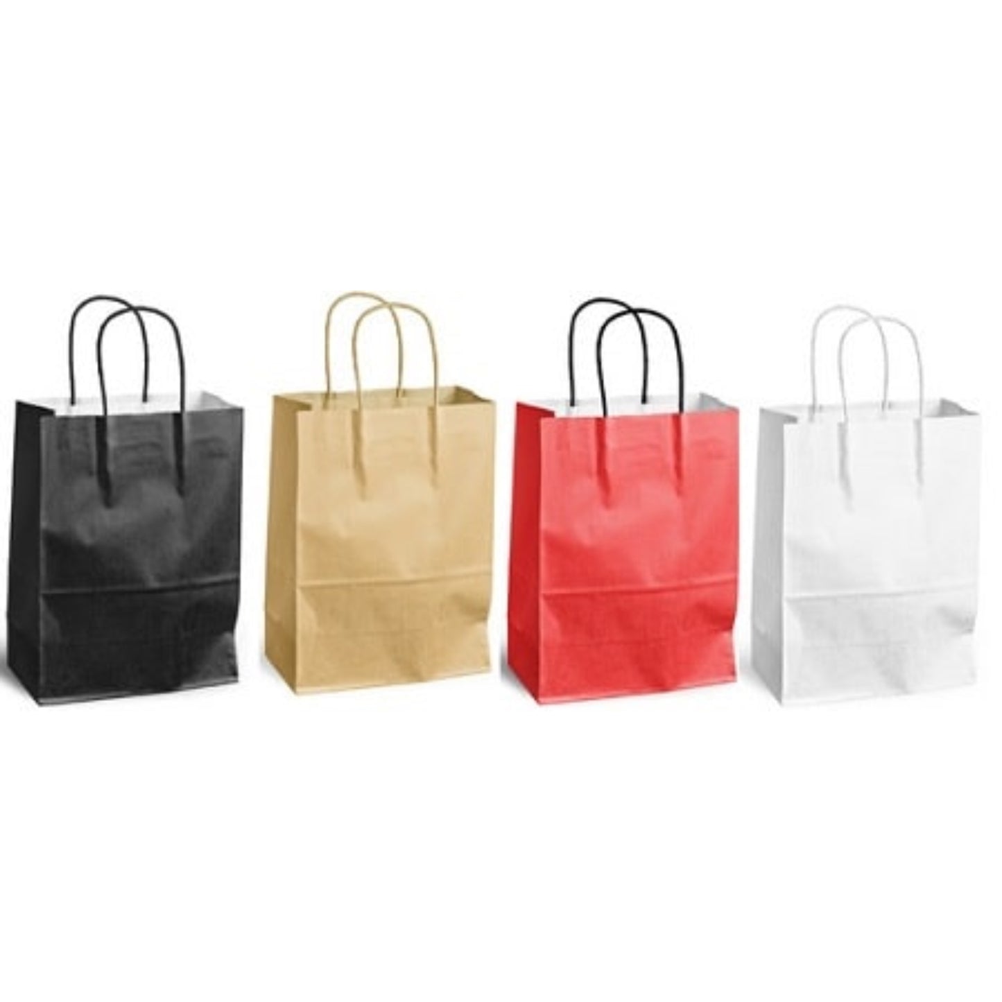 MAILMEDIA Sac papier avec poignées en cordelette torsadée 3,5L EMBALLAGE & EXPEDIT., Sac & sachet papier RANGESTOCK