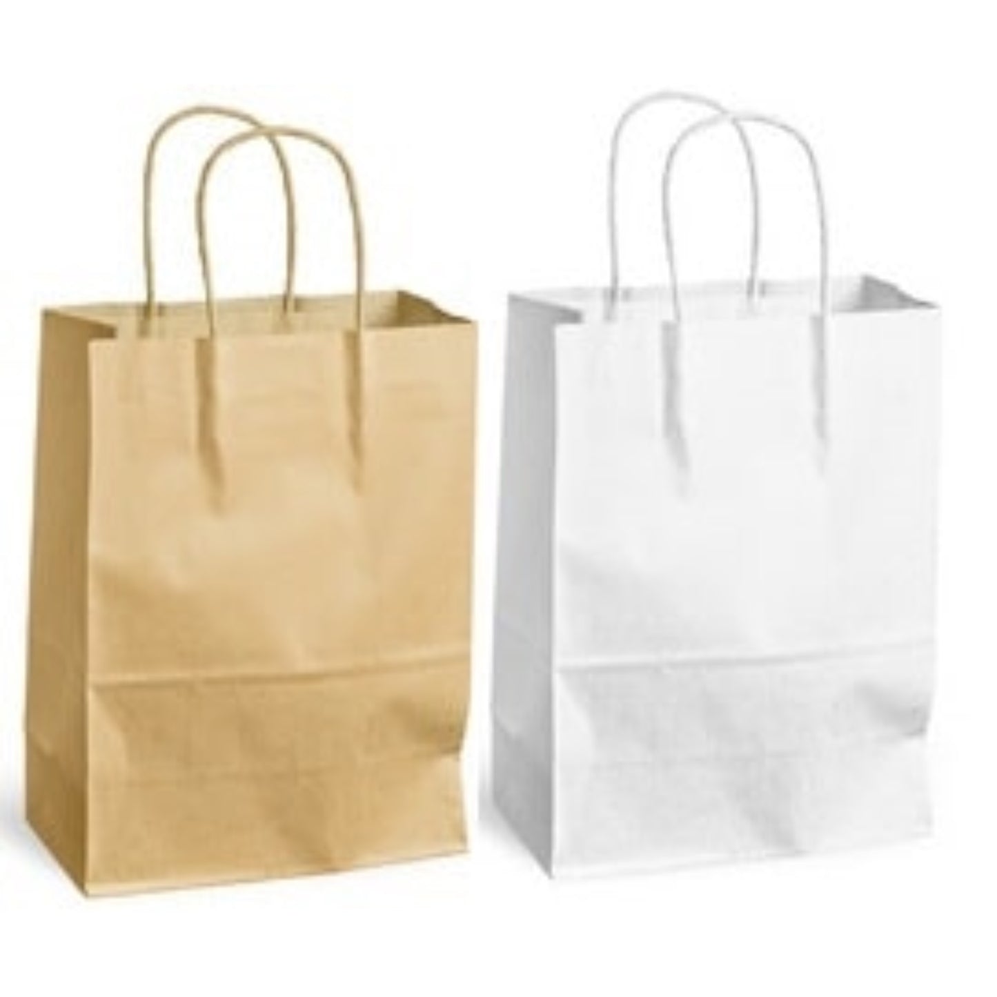 MAILMEDIA Grand sac papier kraft avec poignées en cordelette torsadée 28,8L EMBALLAGE & EXPEDIT., Sac & sachet papier RANGESTOCK