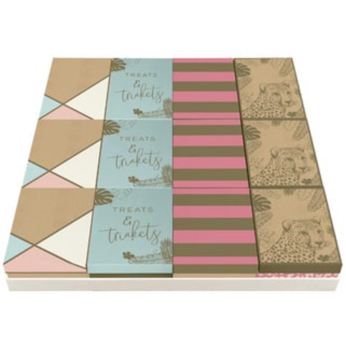 CLAIREFONTAINE Boite cadeaux Wild day 12 pièces Boite & coffret cadeau, EMBALLAGE & EXPEDIT. RANGESTOCK