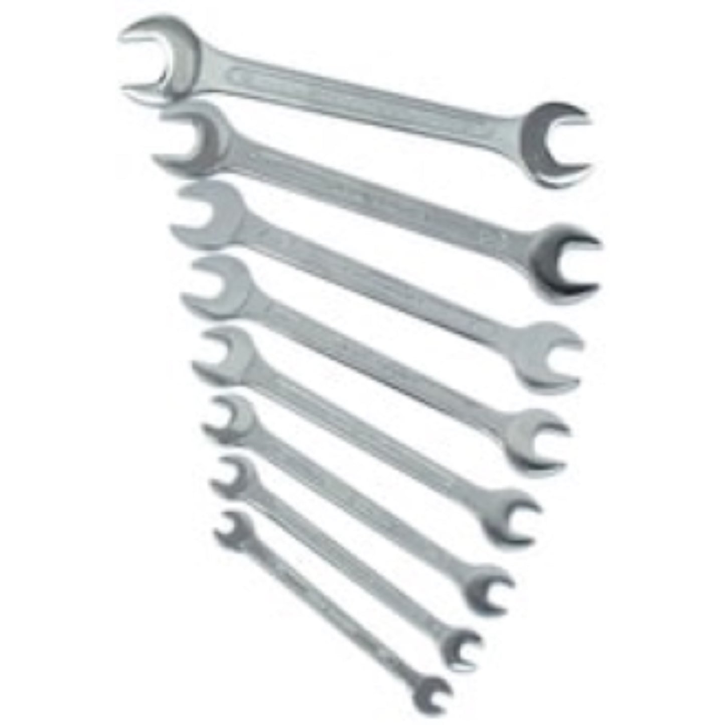 BRÜDER MANNESMANN Jeu de 8 clés plates à fourches Clé, OUTIL A MAIN RANGESTOCK