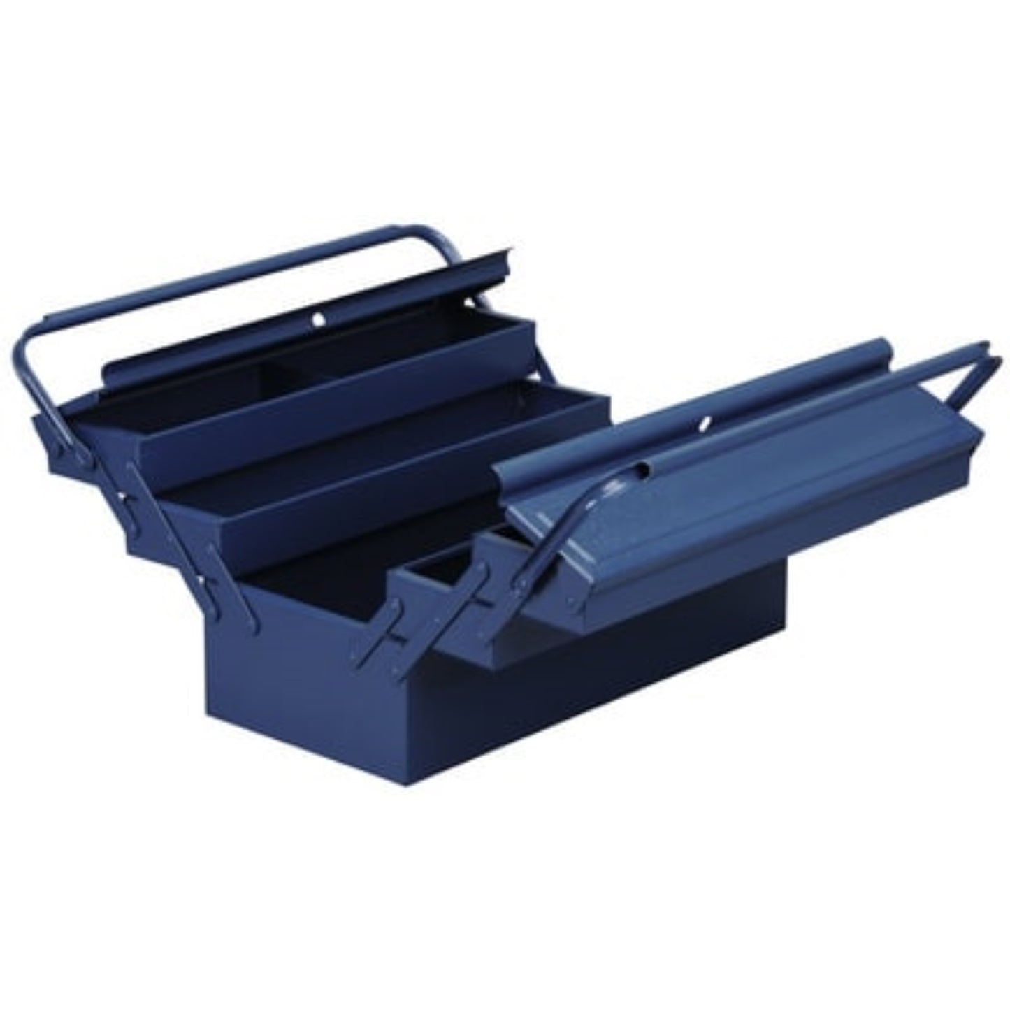 ALLIT Boite à outils métal 5 compartiments boite à outil vide, OUTIL A MAIN RANGESTOCK