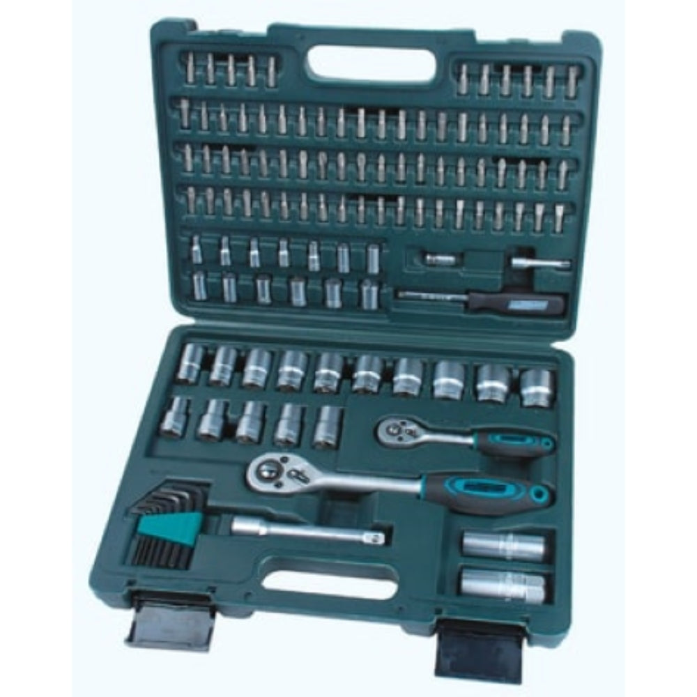 BRÜDER MANNESMANN Jeu clés à douilles 1/2" + 1/4" - 115 pcs composition outillage, OUTIL A MAIN RANGESTOCK