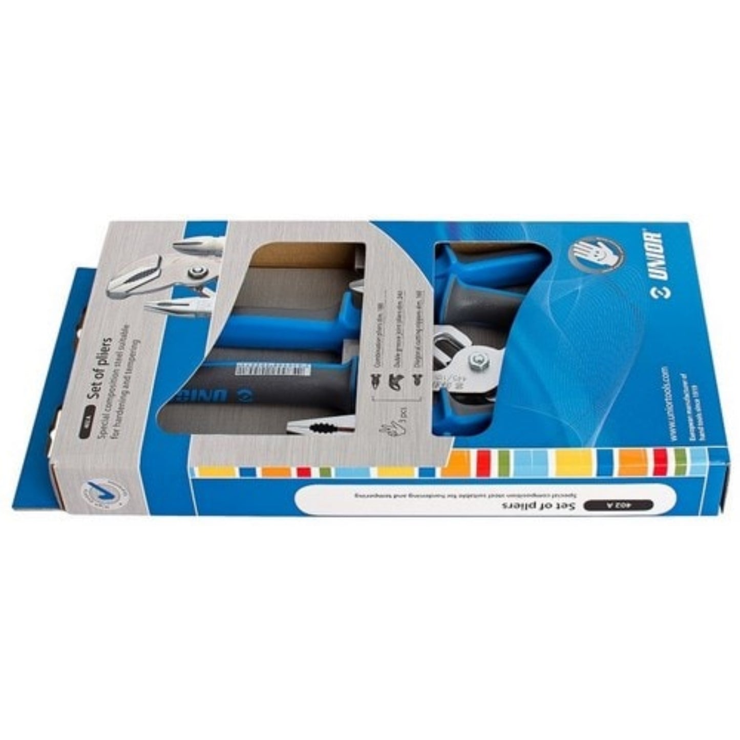 UNIOR Jeu de 3 pinces gainage bi matière OUTIL A MAIN, Pince RANGESTOCK