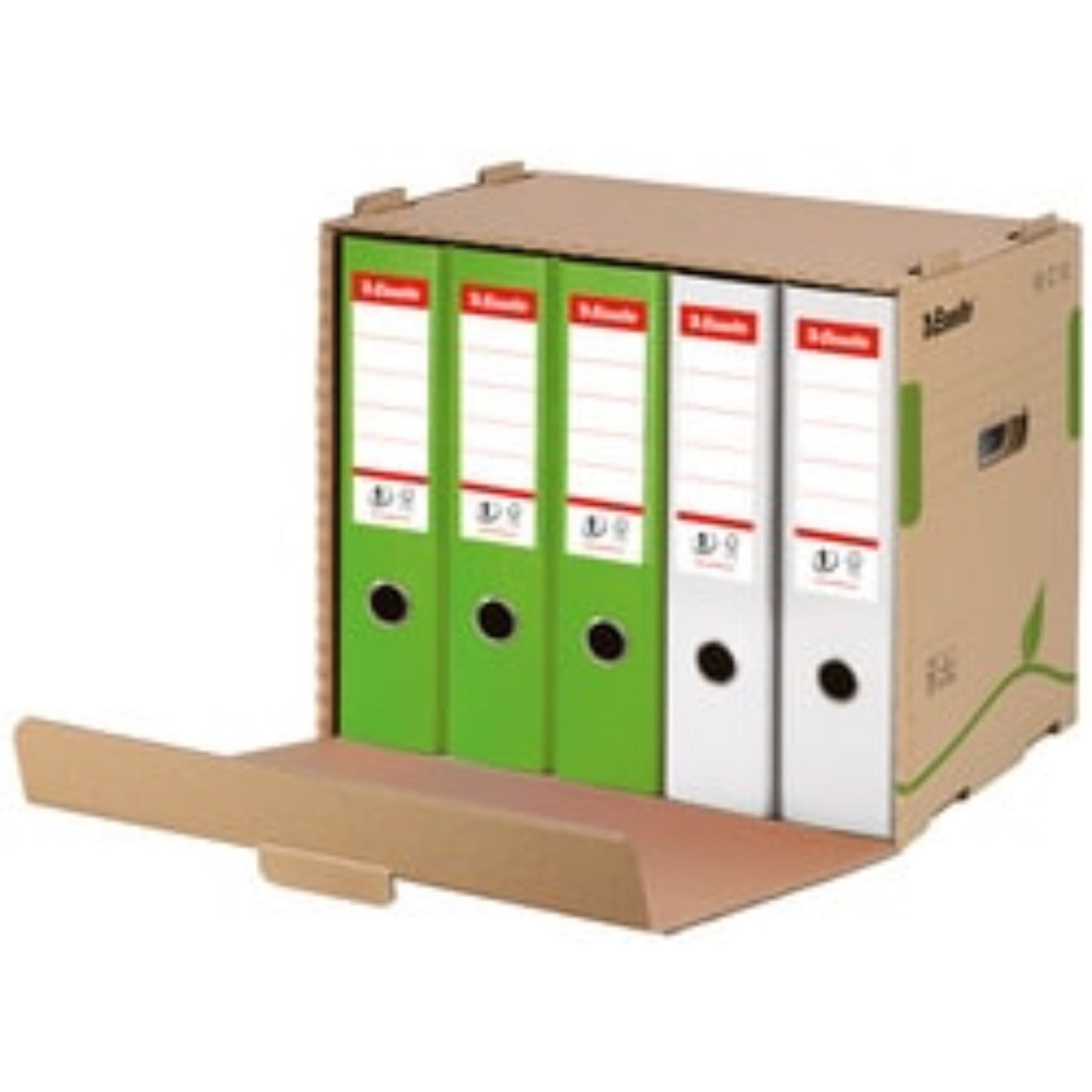 ESSELTE Conteneur d'archives ECO pour boites & classeurs BOITE & BAC, boite archive carton RANGESTOCK