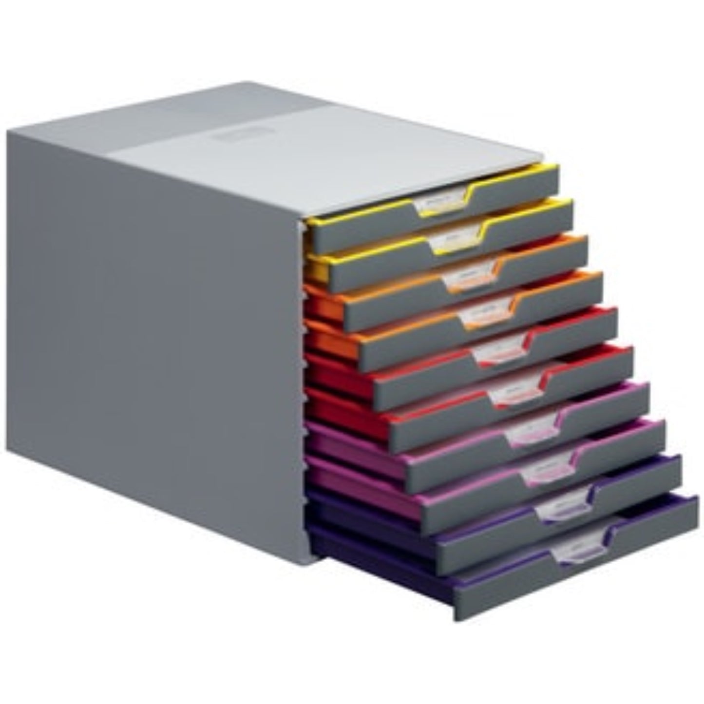 DURABLE Module de classement VARICOLOR 10 tiroirs bloc de classement, BOITE & BAC RANGESTOCK