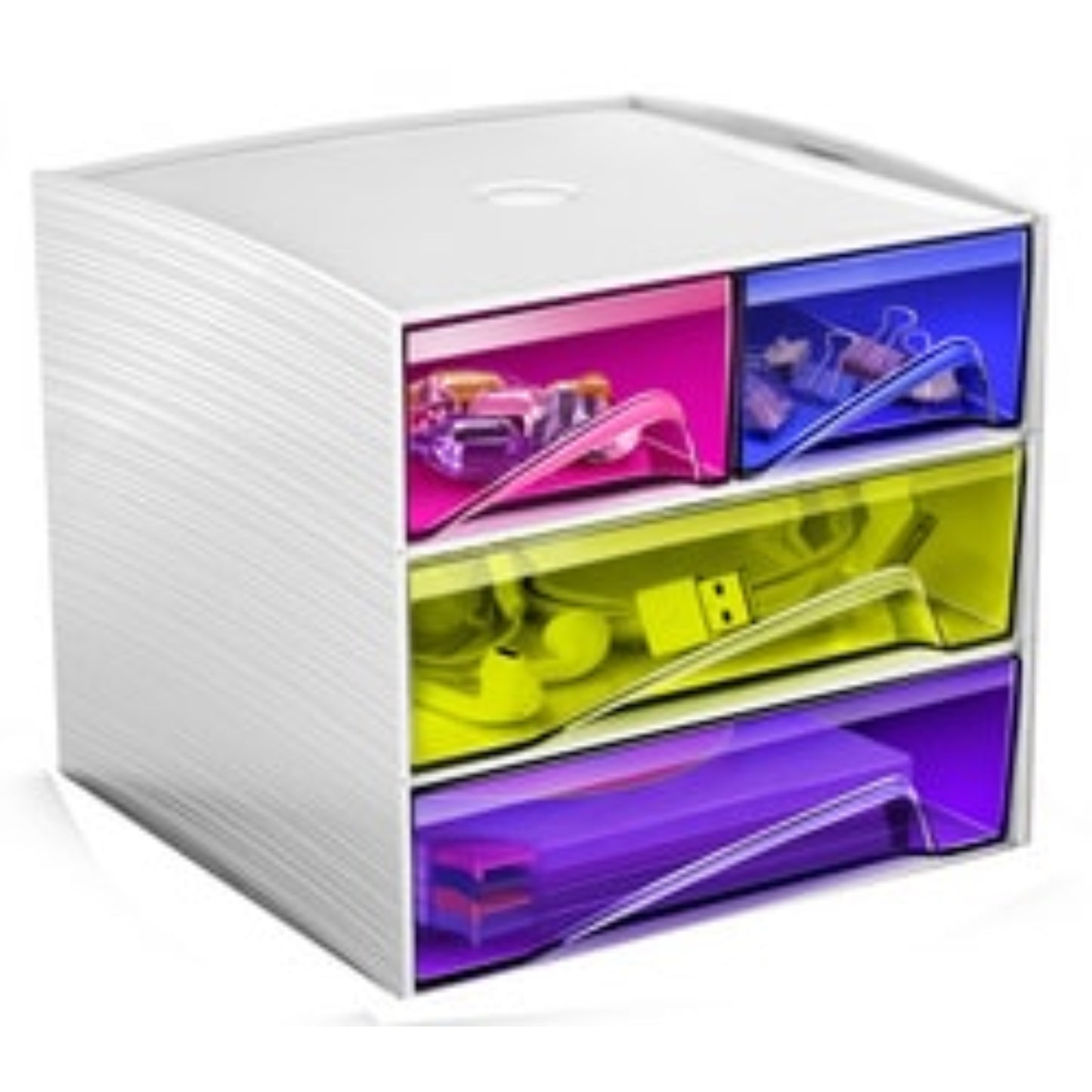 CEP Mini module de classement MyCube 4 tiroirs bloc de classement, BOITE & BAC RANGESTOCK