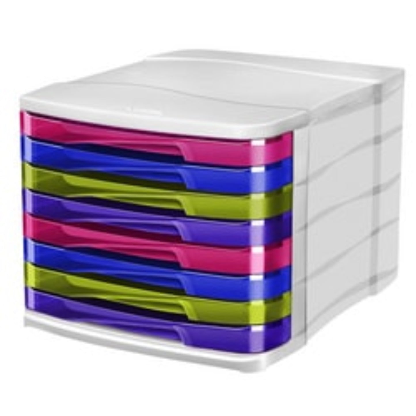 CEP Module de classement HAPPY 4 tiroirs ou 8 tiroirs bloc de classement, BOITE & BAC RANGESTOCK