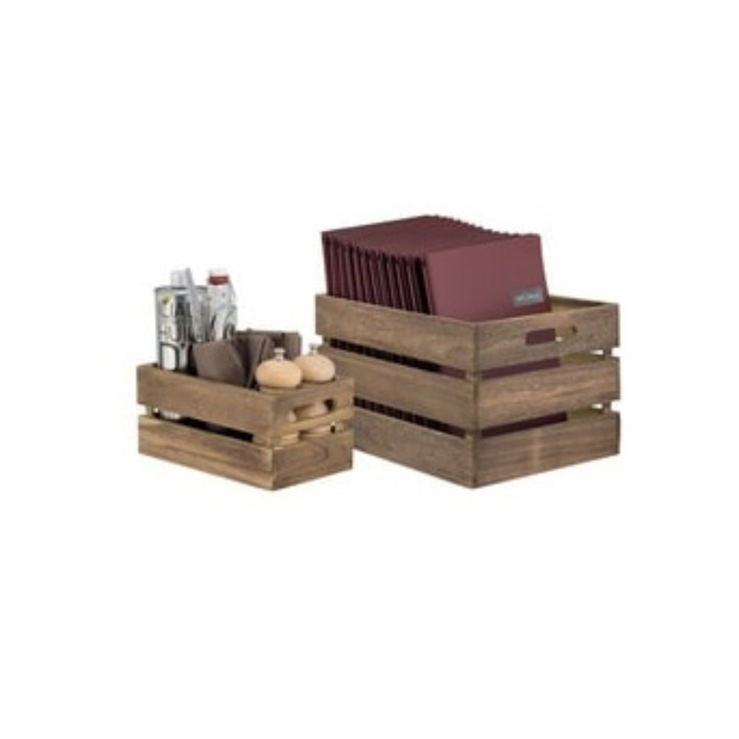 SECURIT Caisse en bois BOITE & BAC, boite en bois RANGESTOCK