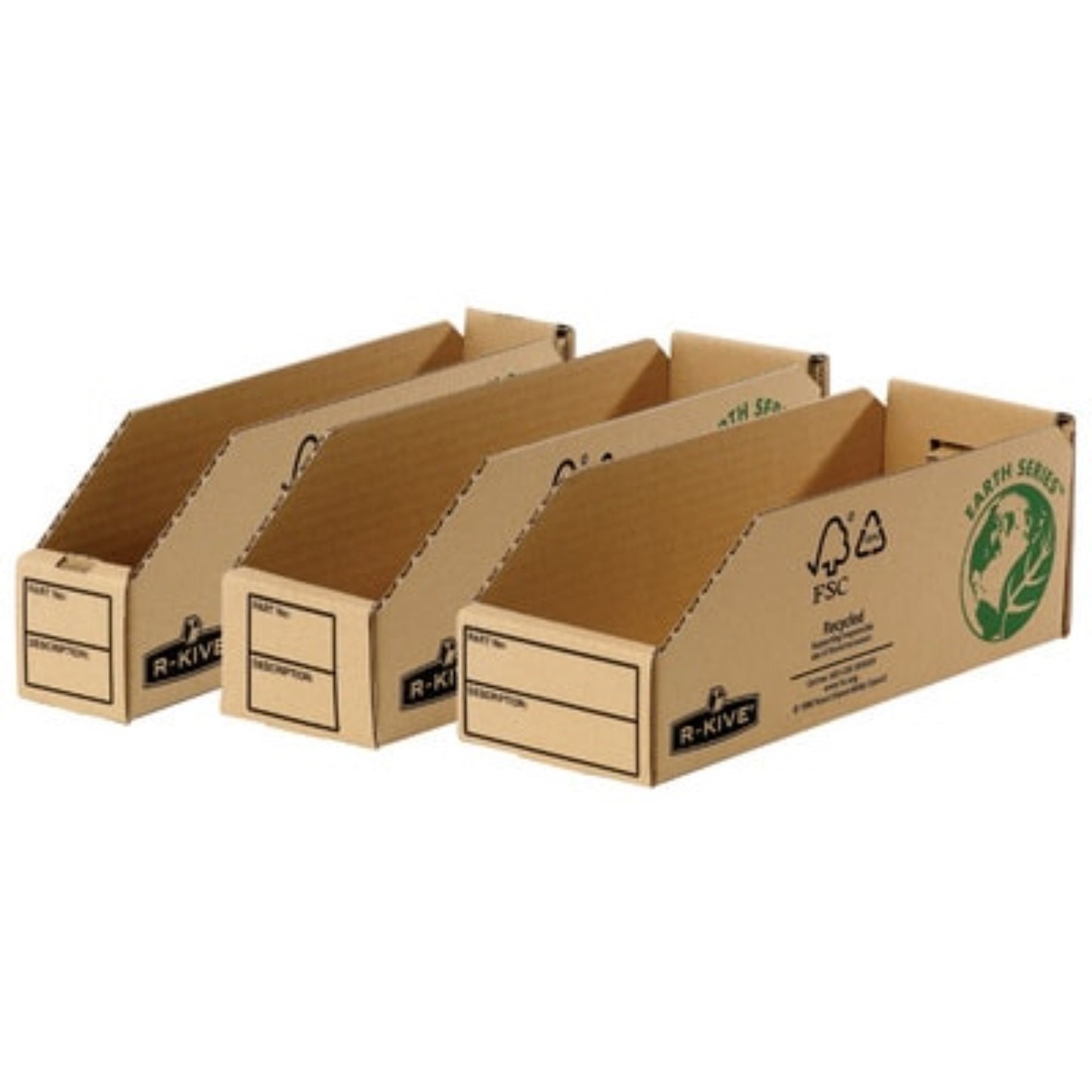 FELLOWES Bac à bec carton Bac à bec, BOITE & BAC RANGESTOCK