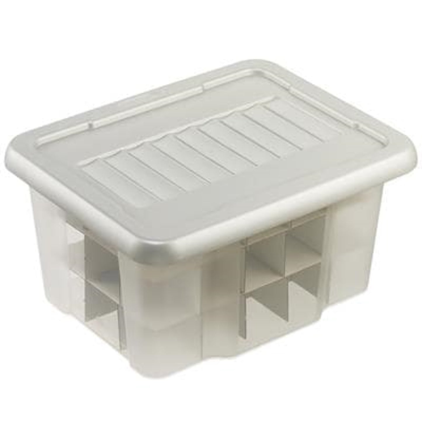 SUNWARE Boite de rangement Noël 45 boules - 24L BOITE & BAC, Rangement décoration Noël RANGESTOCK