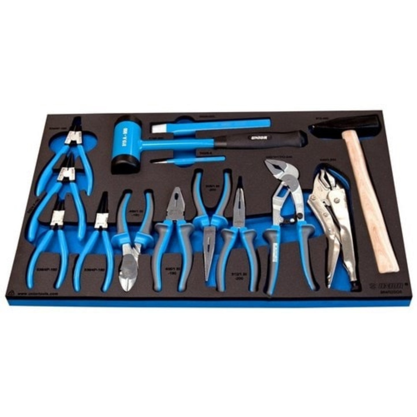 UNIOR Ensemble de pinces et outils de frappe 14 pièces OUTIL A MAIN, Pince RANGESTOCK