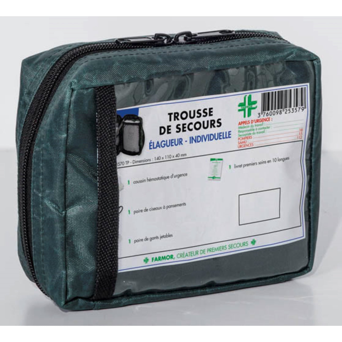 FARMOR Trousse de secours individuelle Elagueur PROTECTION & SECURITE, Trousse de secours RANGESTOCK