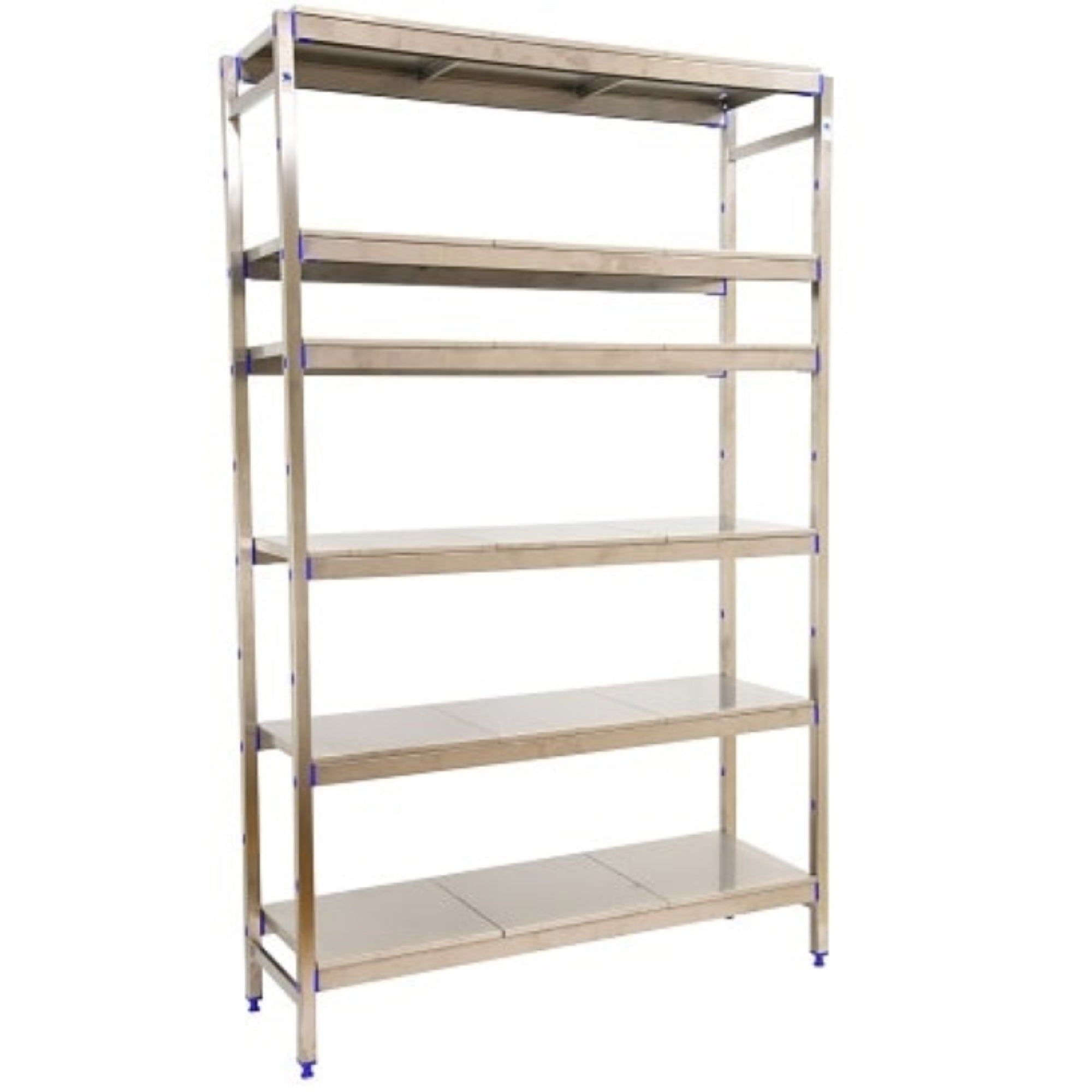 Etagère supplémentaire en inox e = 1,5mm 800x500x2000 mm avec renfort omégas- DISTFORM - EAI00117 main image 0