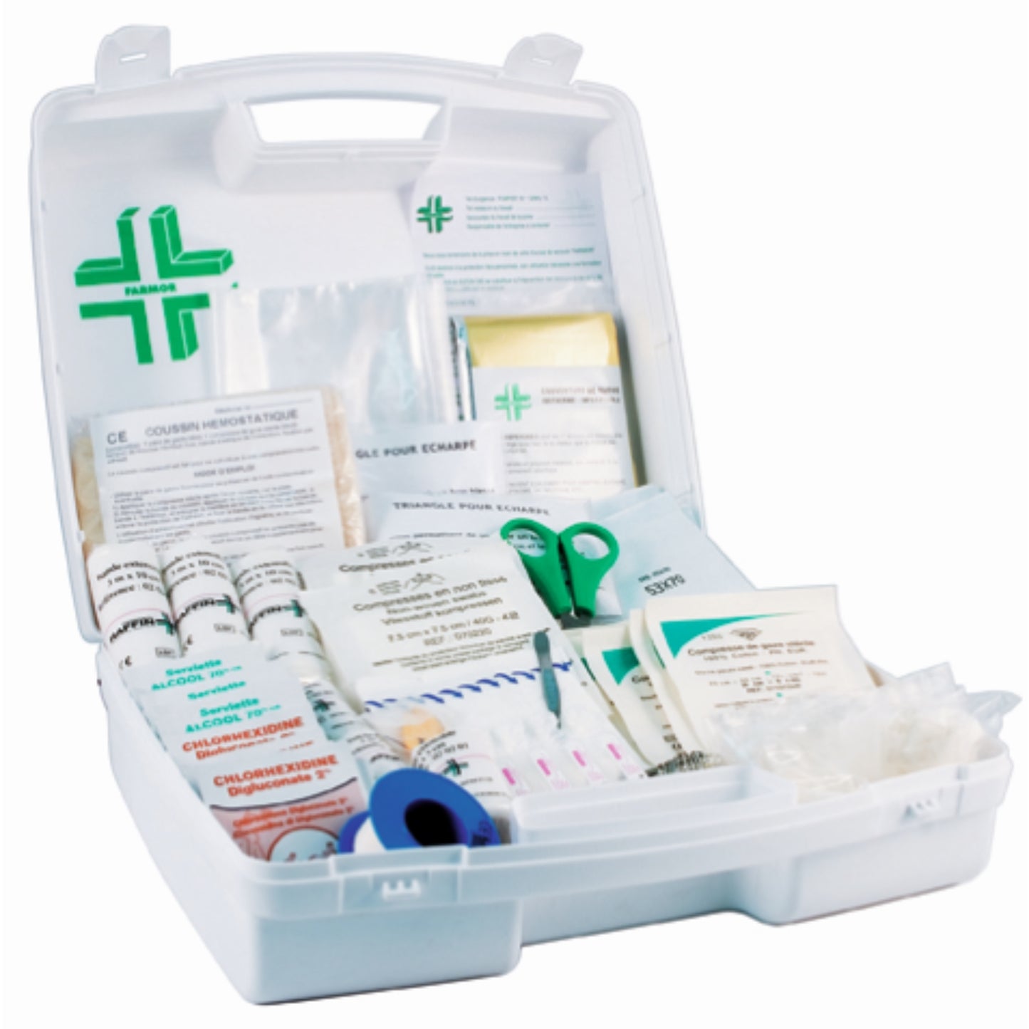 FARMOR Valise de secours Médecine du travail PROTECTION & SECURITE, Valise de secours RANGESTOCK