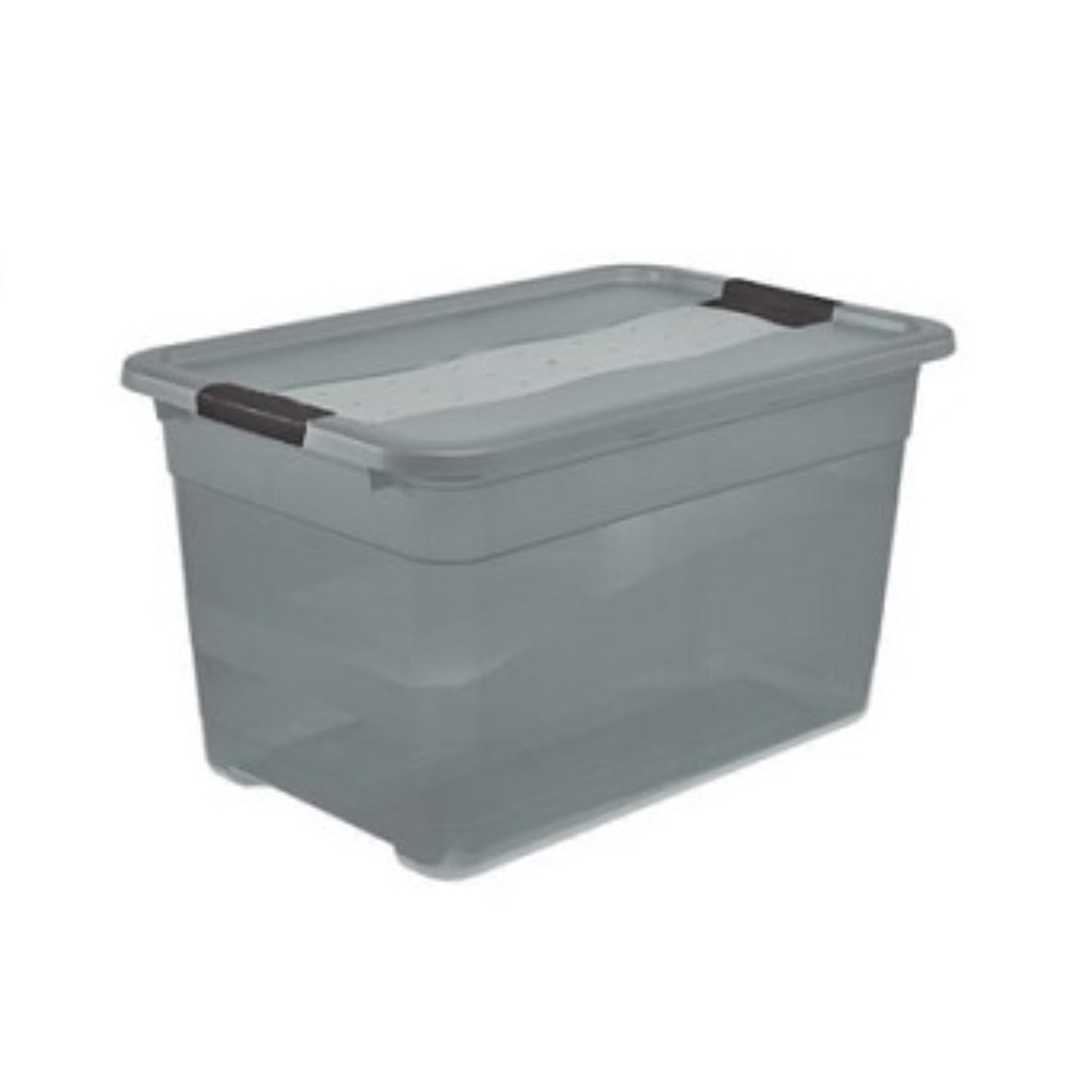 KEEEPER Bac de rangement plastique 52L Bac plastique avec couvercle, BOITE & BAC RANGESTOCK