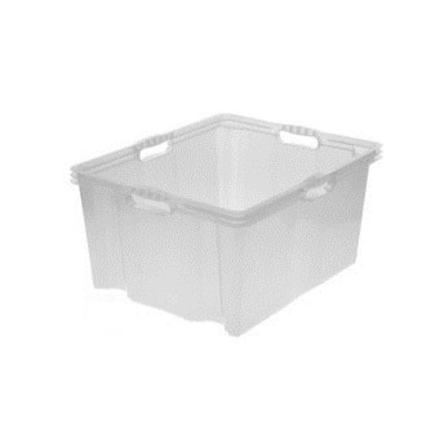 KEEEPER Bac plastique de rangement transparent 44L bac plastique, BOITE & BAC RANGESTOCK