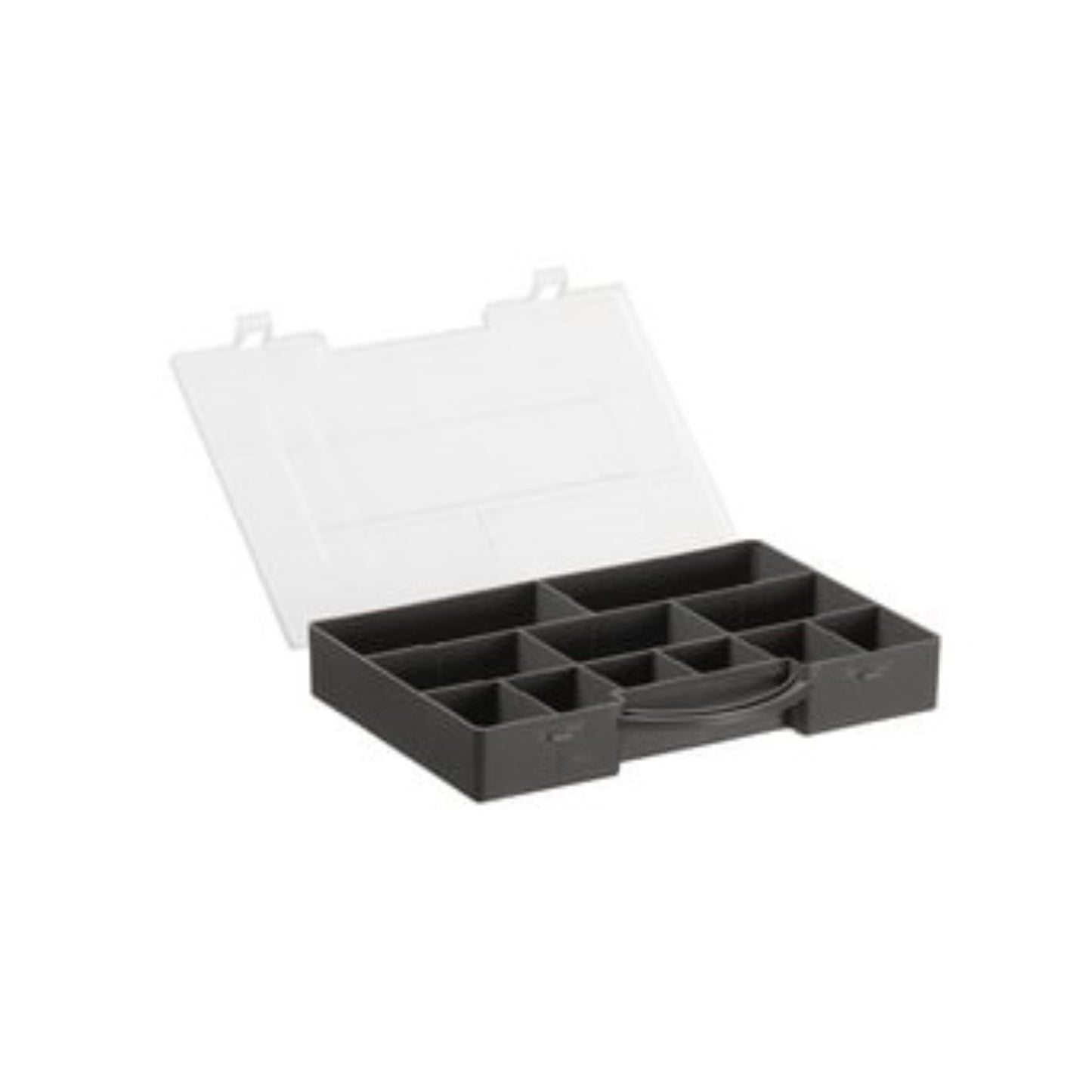 PLAST TEAM Boite plastique + 11 inserts BOITE & BAC, Boite plastique + bac de rangement RANGESTOCK