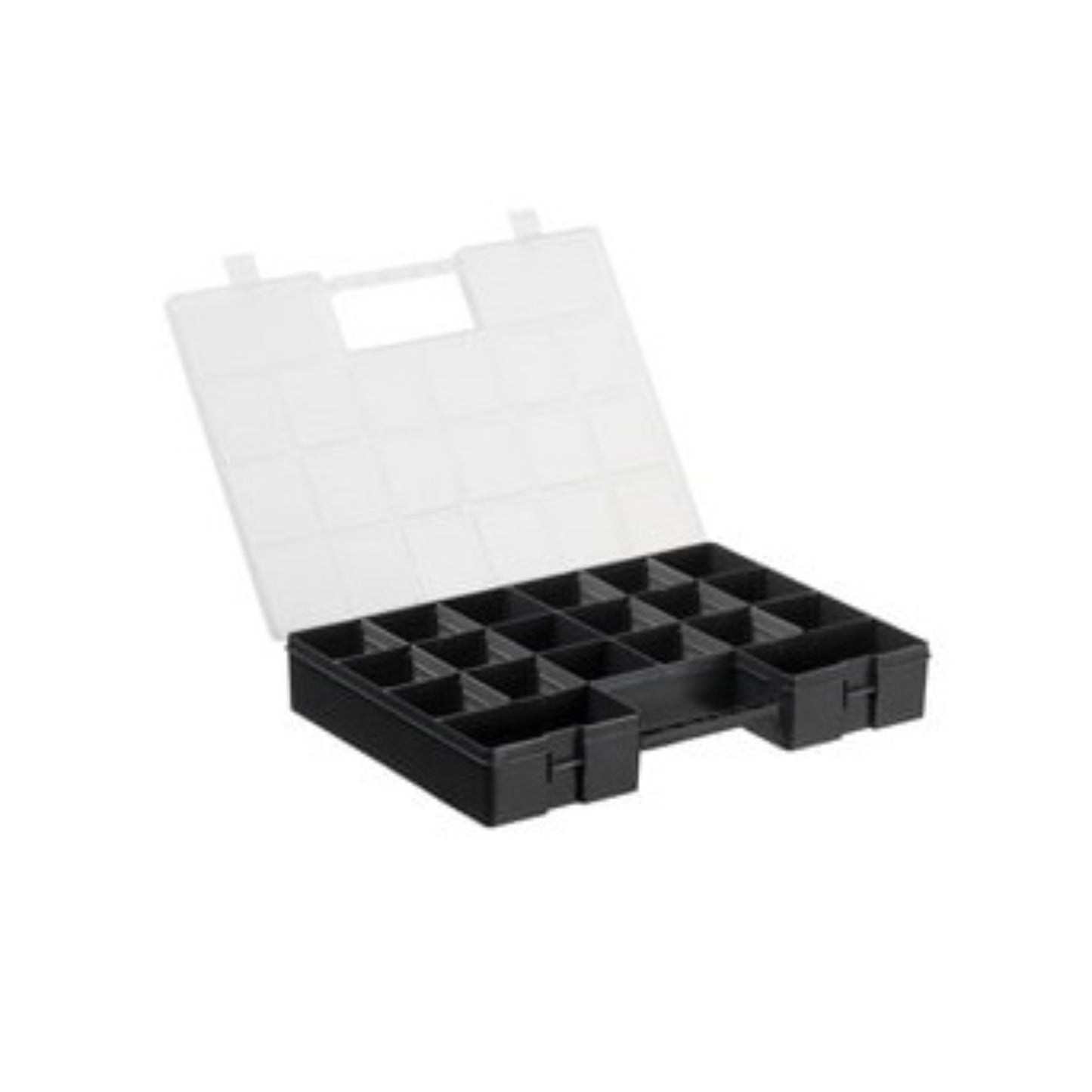 PLAST TEAM Boite plastique + 12 inserts BOITE & BAC, Boite plastique + bac de rangement RANGESTOCK
