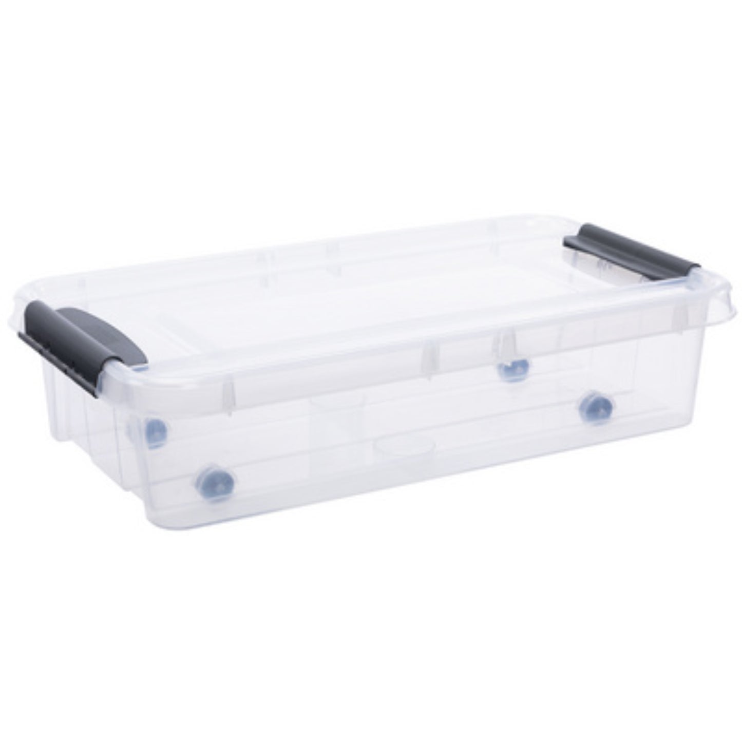 PLAST TEAM Boite plastique PROBOX extra plate avec roulette 31L 31L, bac rangement sous lit, BOITE & BAC, boite de rangement dessous de lit, boite de rangement dessous lit, boite de rangement plate, boite de rangement sous lit, boite plastique, boite plastique avec roulette RANGESTOCK