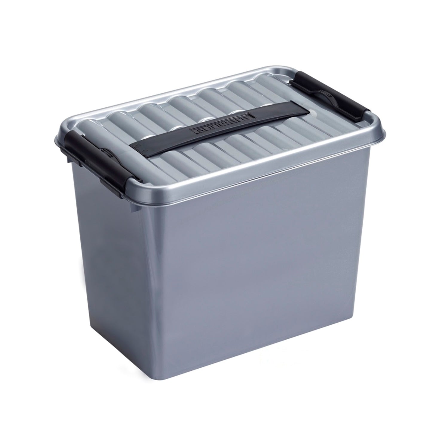 SUNWARE Boite plastique opaque avec couvercle 9L BOITE & BAC, boite plastique RANGESTOCK