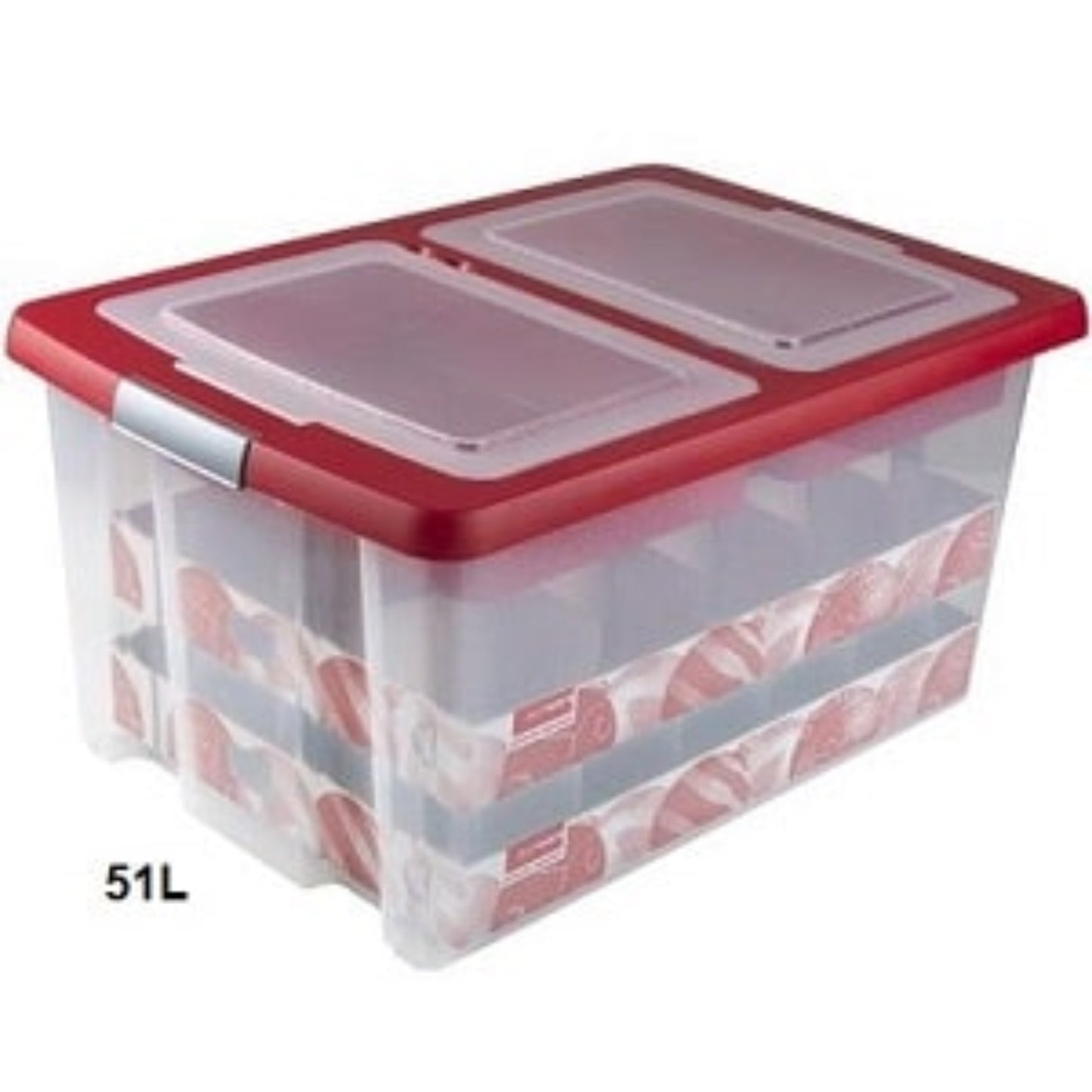 SUNWARE  Boite plastique pour rangement déco Noël  BOITE & BAC, Rangement décoration Noël RANGESTOCK