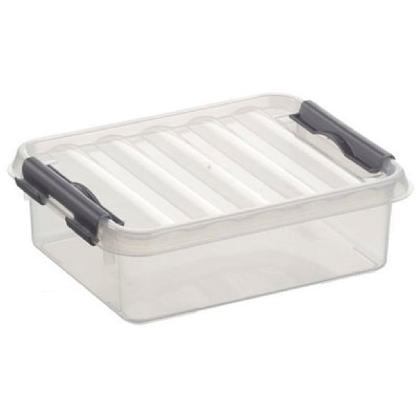 SUNWARE Boite plastique transparente avec couvercle 1L BOITE & BAC, boite plastique RANGESTOCK