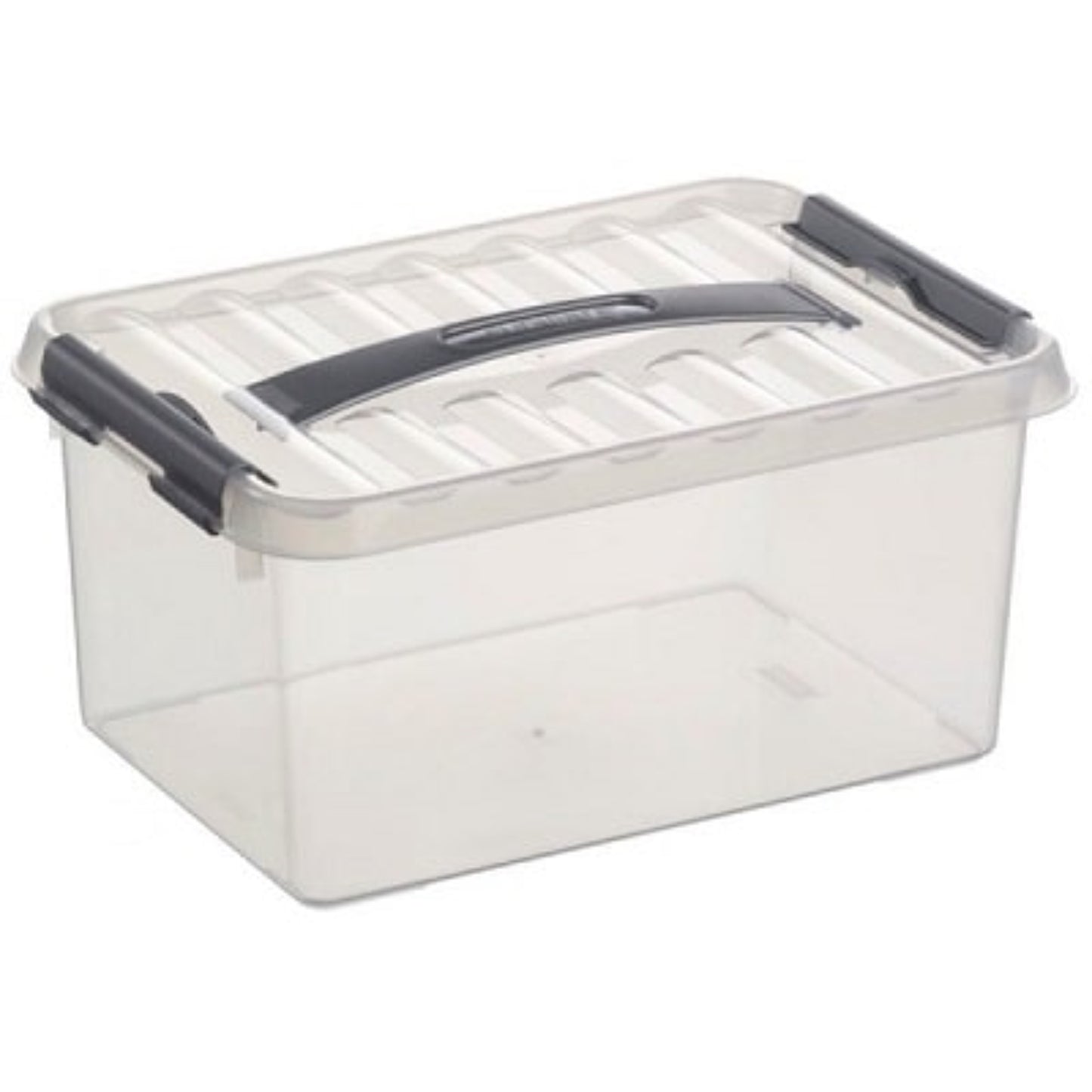SUNWARE Boite plastique transparente avec couvercle 6L BOITE & BAC, boite plastique RANGESTOCK