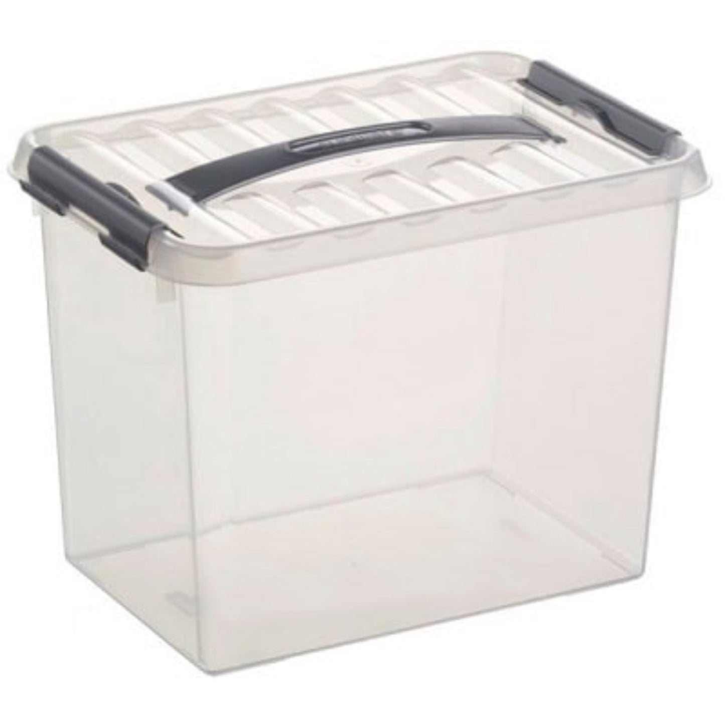 SUNWARE Boite plastique transparente avec couvercle 9L BOITE & BAC, boite plastique RANGESTOCK