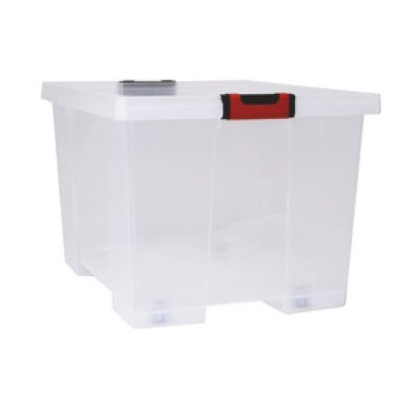 EDA Boite de rangement transparente CLIPSTOCK 75L BOITE & BAC, boite plastique RANGESTOCK