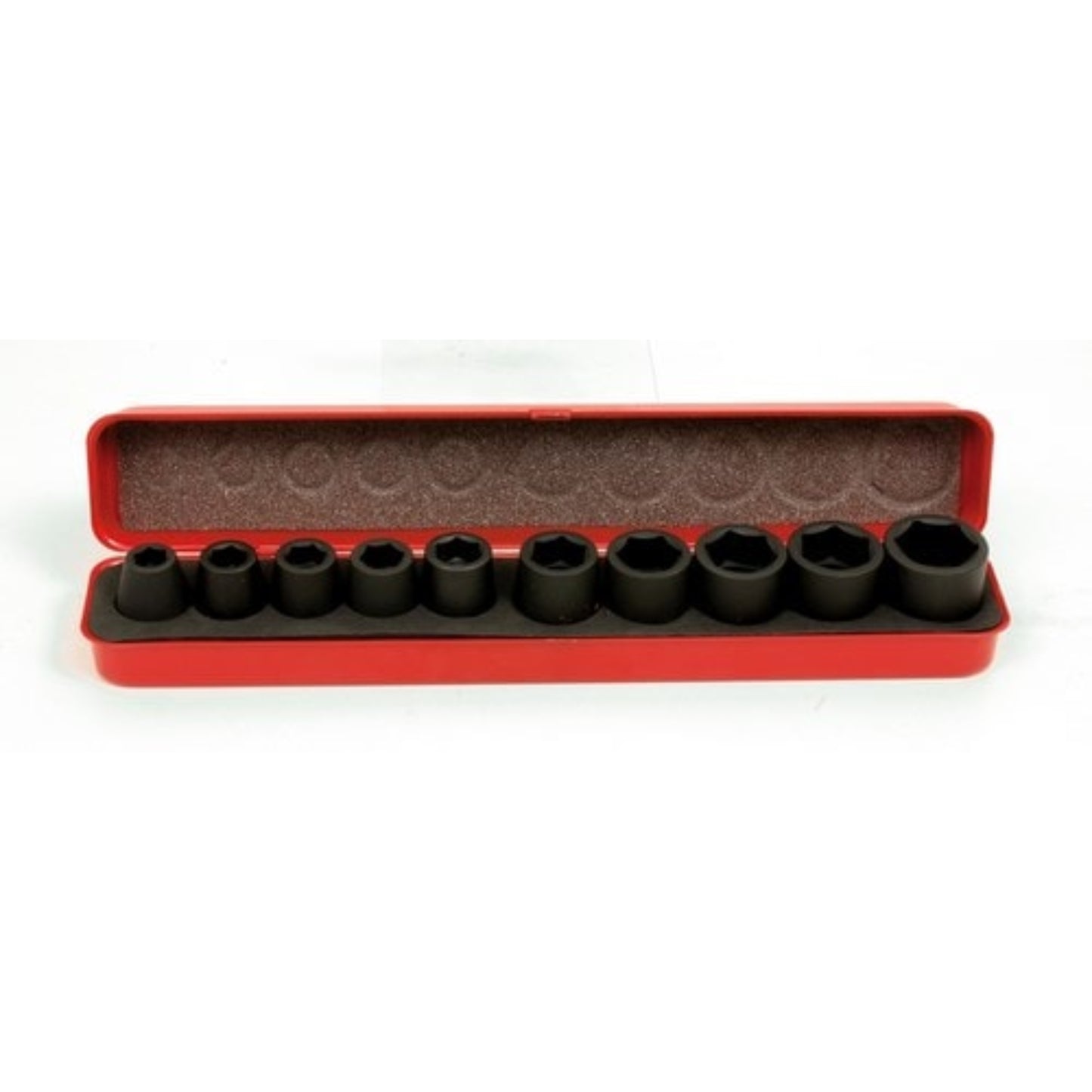 MOB OUTILLAGE Coffret outillage douilles impact 1/2'' (10 à 24mm) - 10 Pièces composition outillage, OUTIL A MAIN RANGESTOCK