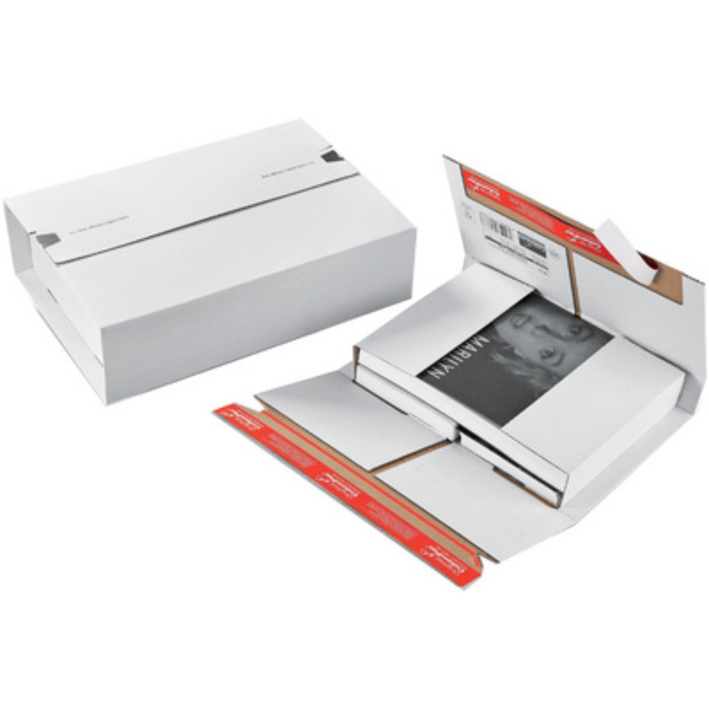 COLOMPAC Emballage d'expédition avec double fermeture autocollante (lot de 20) Carton pour expédition, EMBALLAGE & EXPEDIT. RANGESTOCK