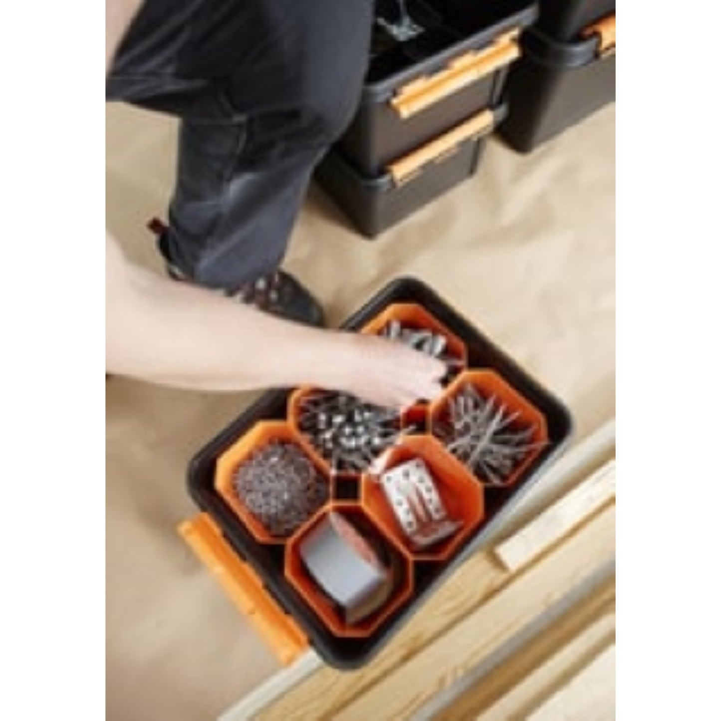 SMARTSTORE Insert pour boite plastique incassable 14L accessoires pour boite & bac, BOITE & BAC RANGESTOCK