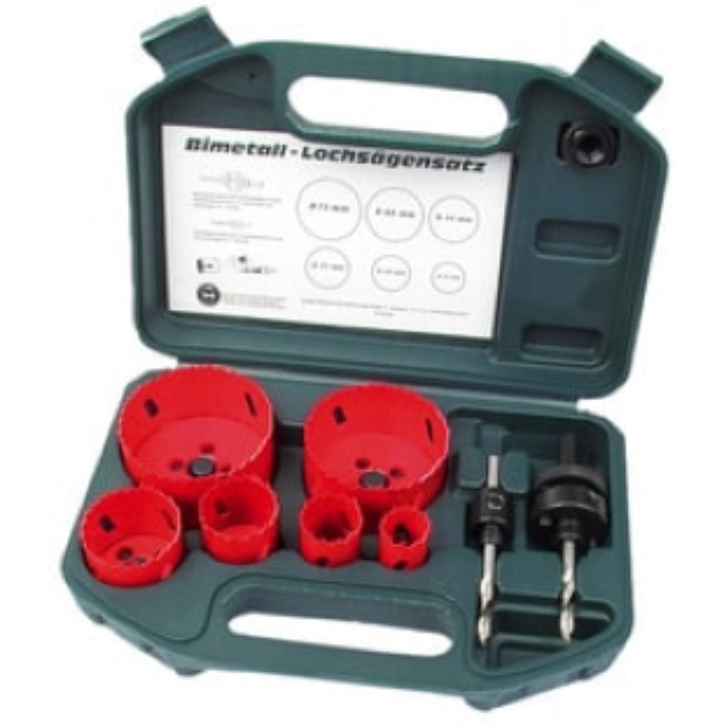 BRÜDER MANNESMANN Kit de scies cloches 8 pièces OUTIL A MAIN, Scie RANGESTOCK