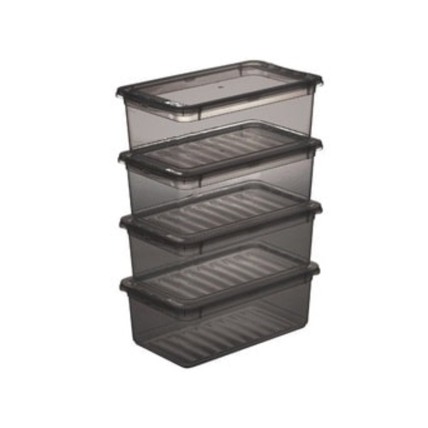 KEEEPER Lot 3 boites plastiques 11L BOITE & BAC, Lot boite plastique RANGESTOCK