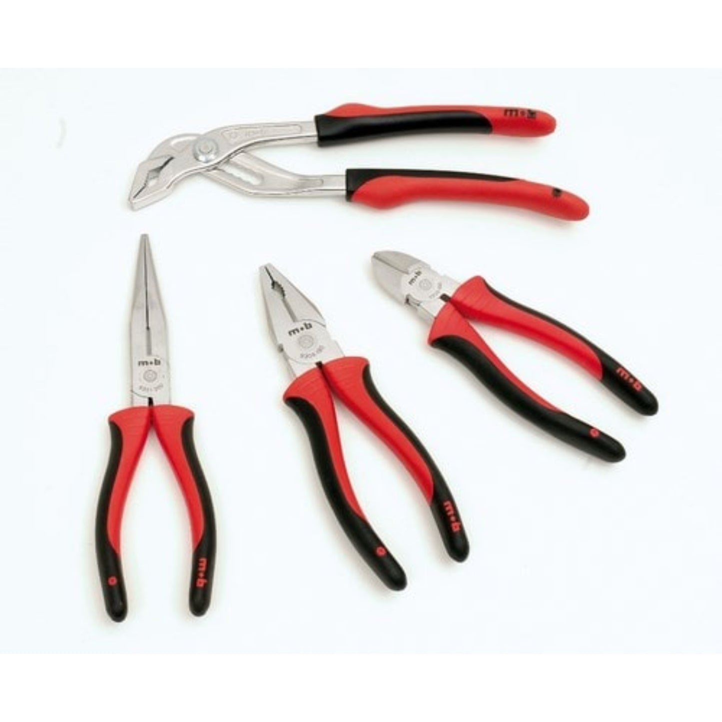 MOB OUTILLAGE Pince bi-matière - Lot de 4 OUTIL A MAIN, Pince RANGESTOCK