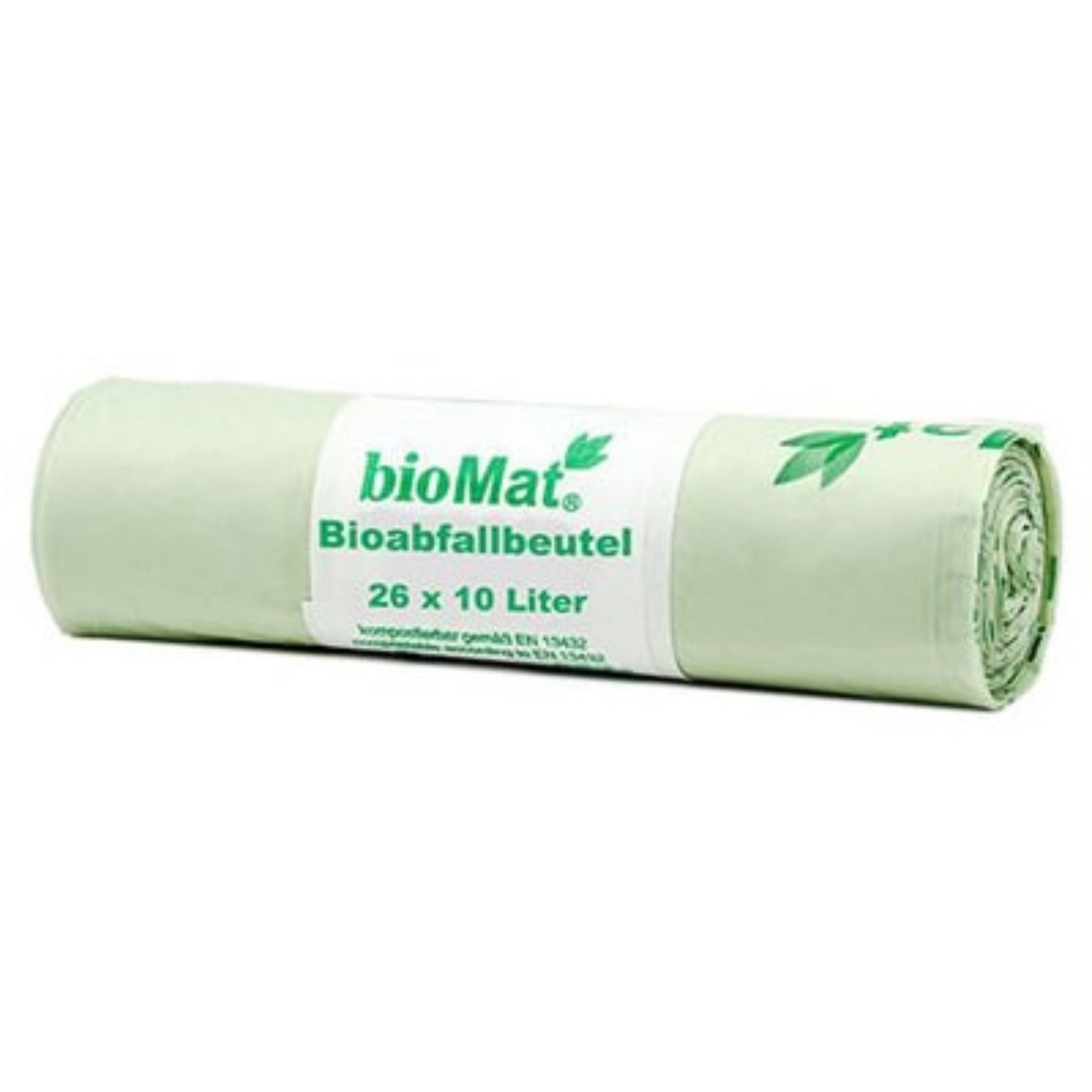 PAPSTAR Sac compostable bioMAT avec poignée de transport 10L - 20L Sac poubelle, SERVICES GENERAUX RANGESTOCK
