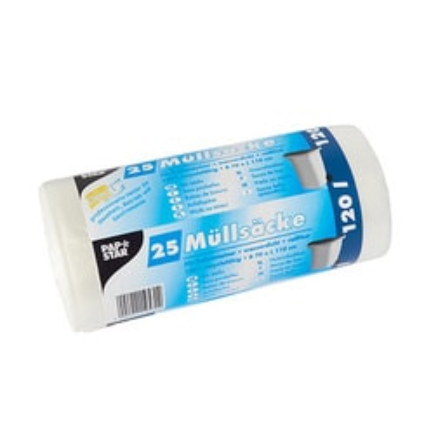 PAPSTAR Sac poubelle HDPE 120L Sac poubelle, SERVICES GENERAUX RANGESTOCK
