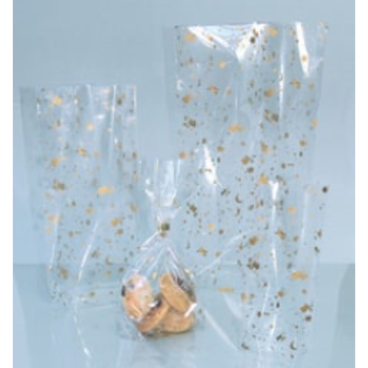 FOLIA Sachet à fond plat transparent pour Noël EMBALLAGE & EXPEDIT., Sachet d'emballage RANGESTOCK