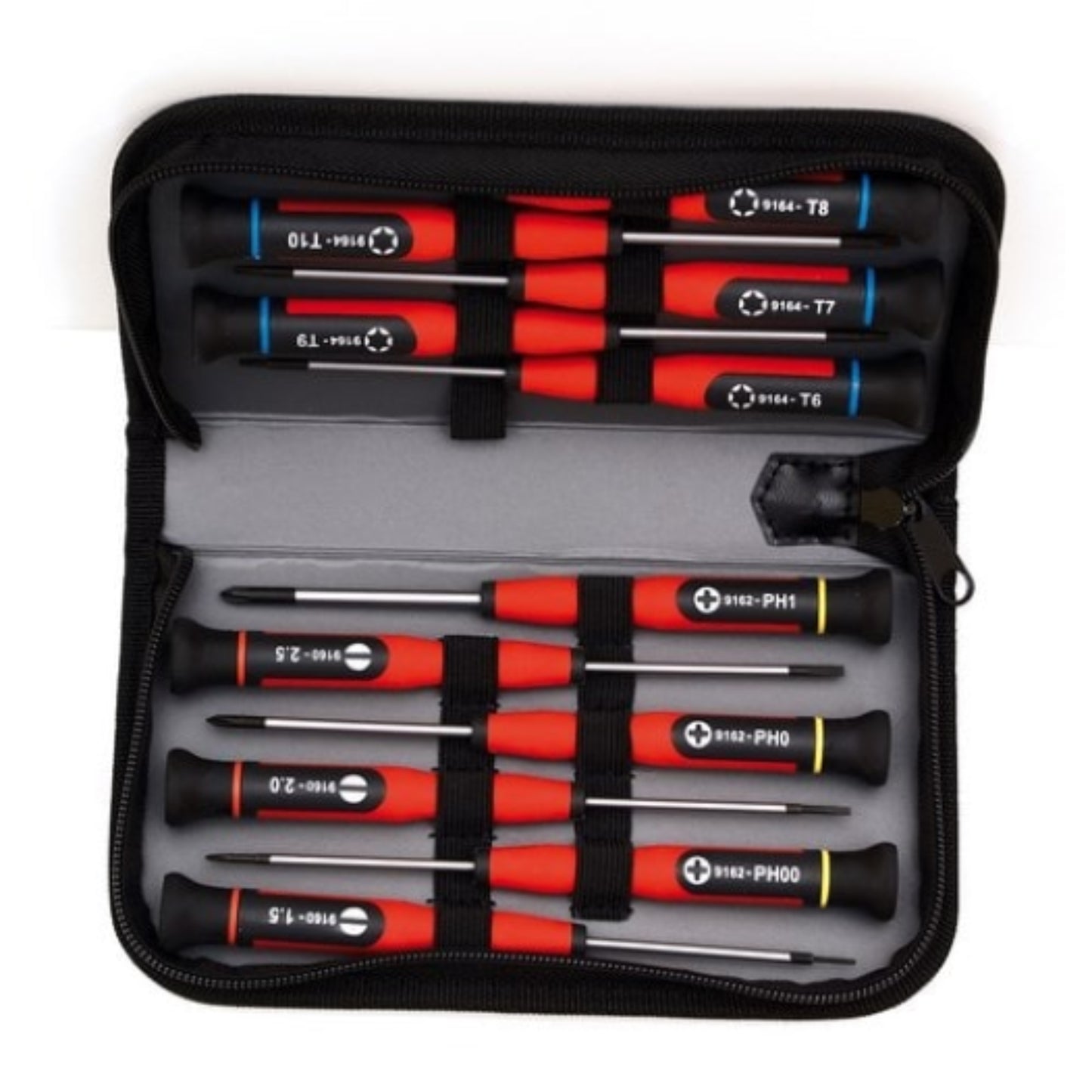 MOB OUTILLAGE Tournevis de précision - X12 en trousse OUTIL A MAIN, Tournevis RANGESTOCK