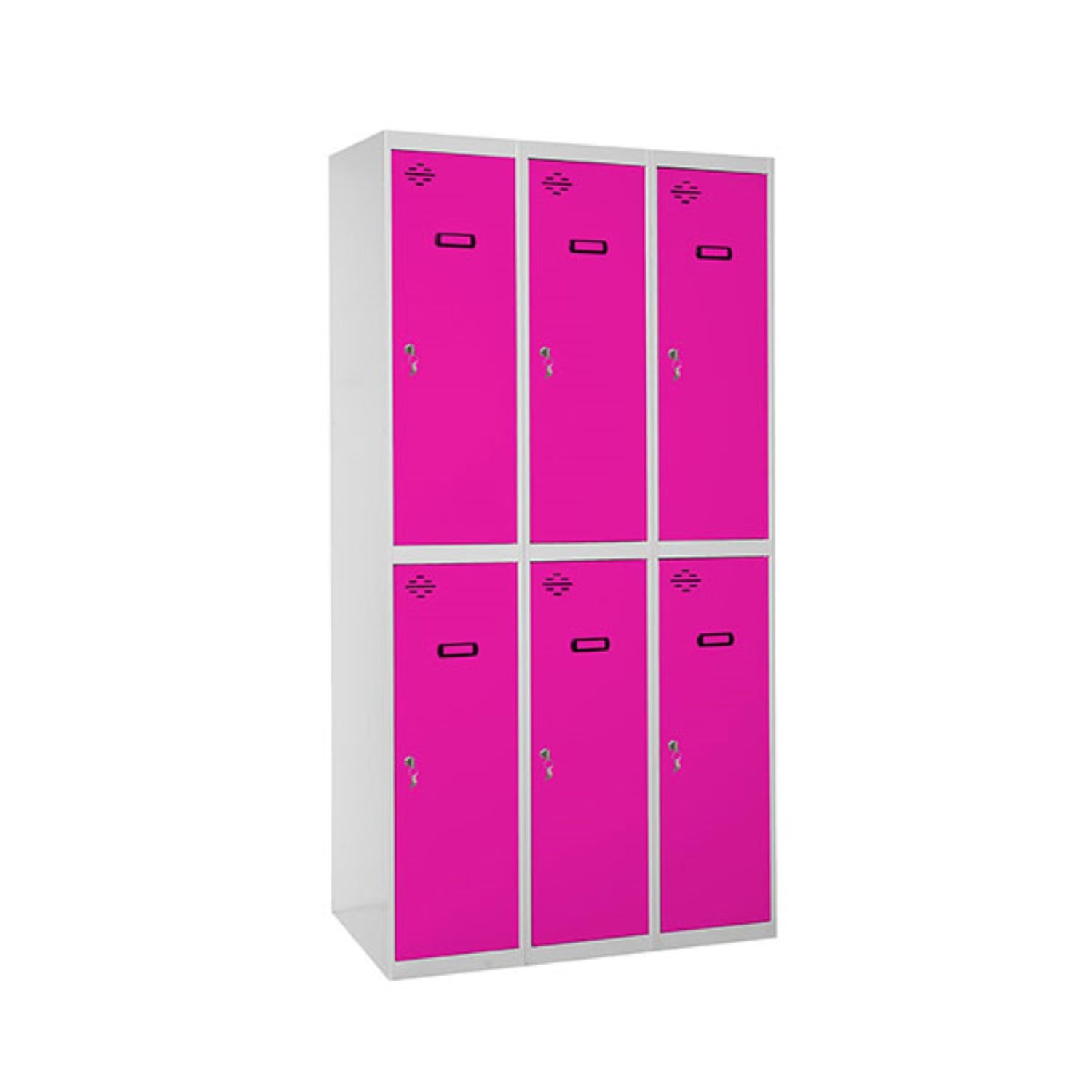 SIMON RACK Vestiaire industriel bi place 6 cases / 3 colonnes en kit VESTIAIRE, Vestiaire industriel bi place en kit RANGESTOCK